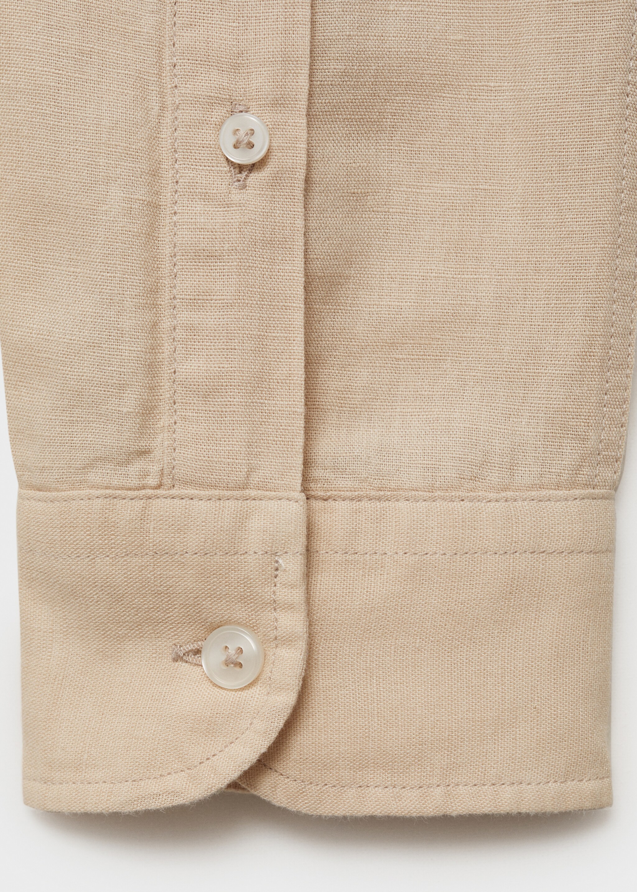 Pocket linen shirt - Details of the article 0