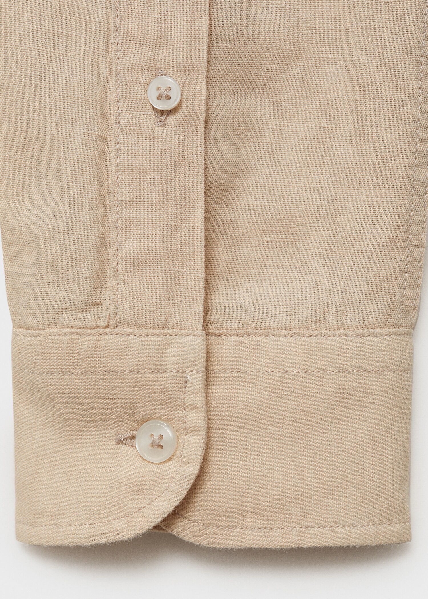 Pocket linen shirt - Details of the article 0