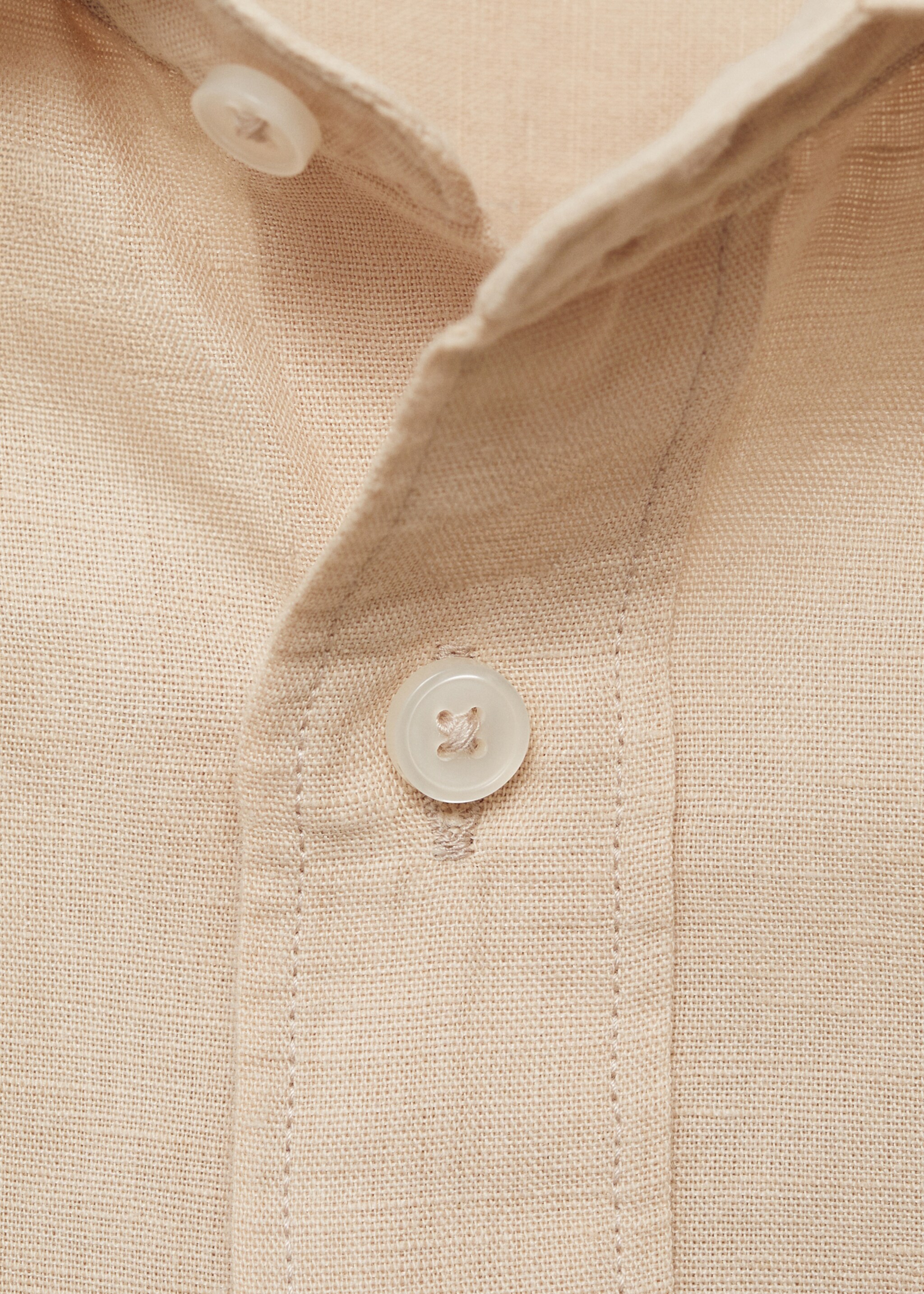 Pocket linen shirt - Details of the article 8