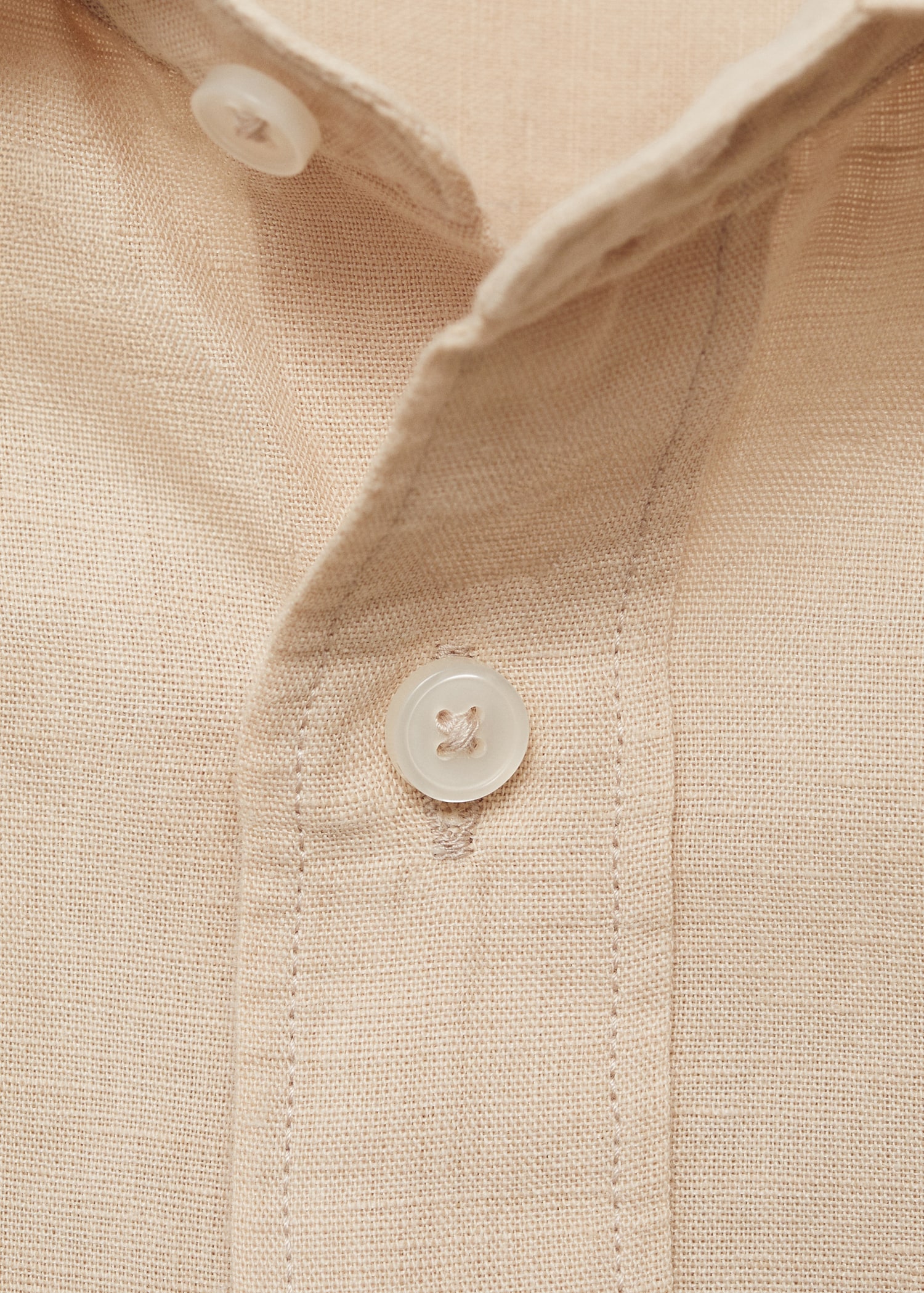 Pocket linen shirt - Details of the article 8