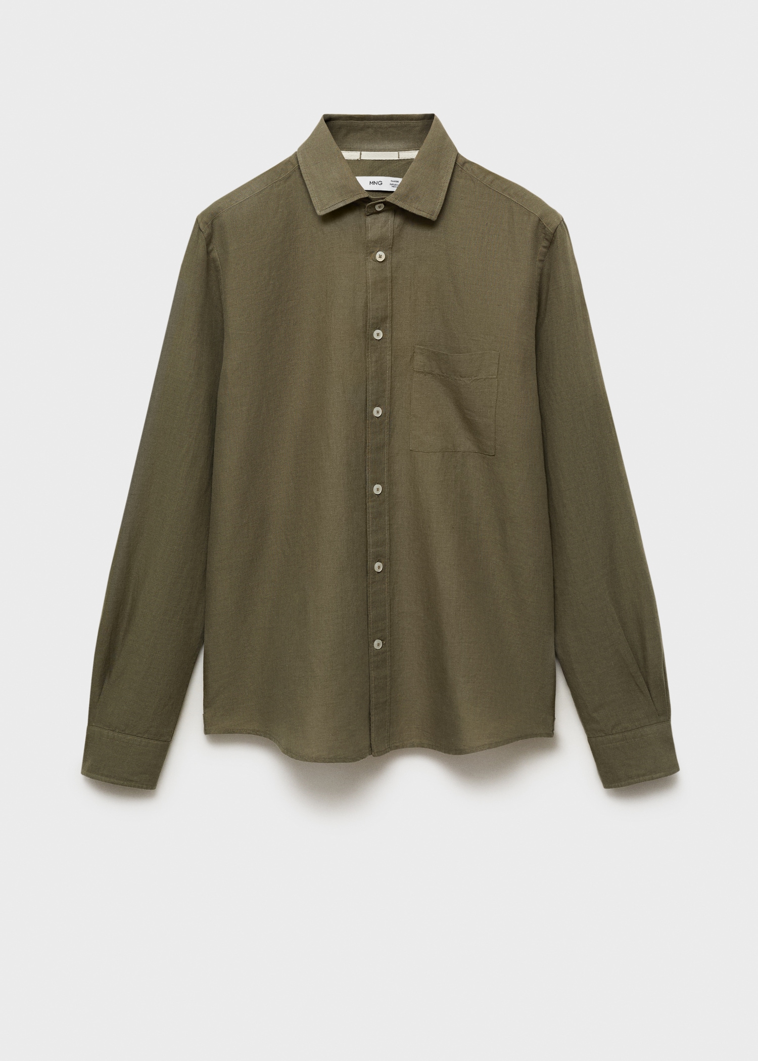 Pocket linen shirt - Article without model
