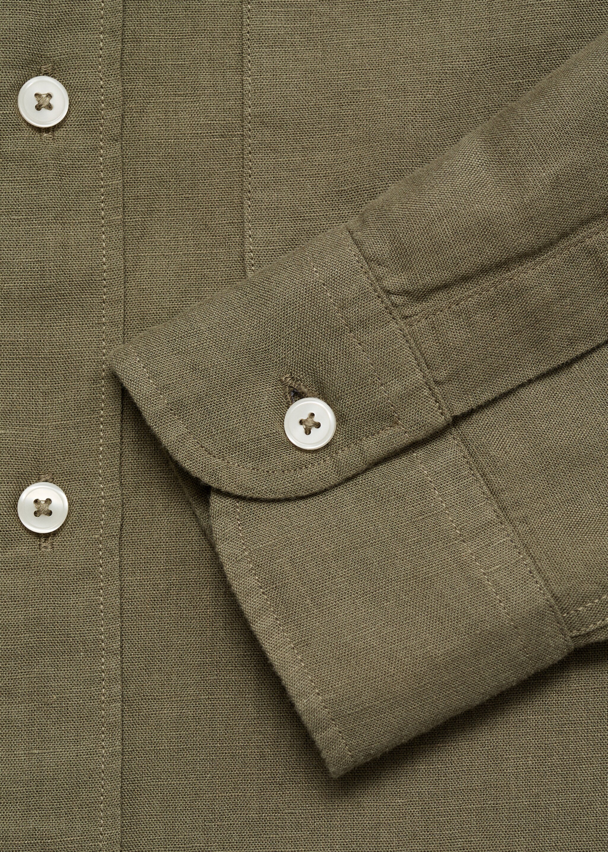Linnen blouse met borstzak - Detail van het artikel 0