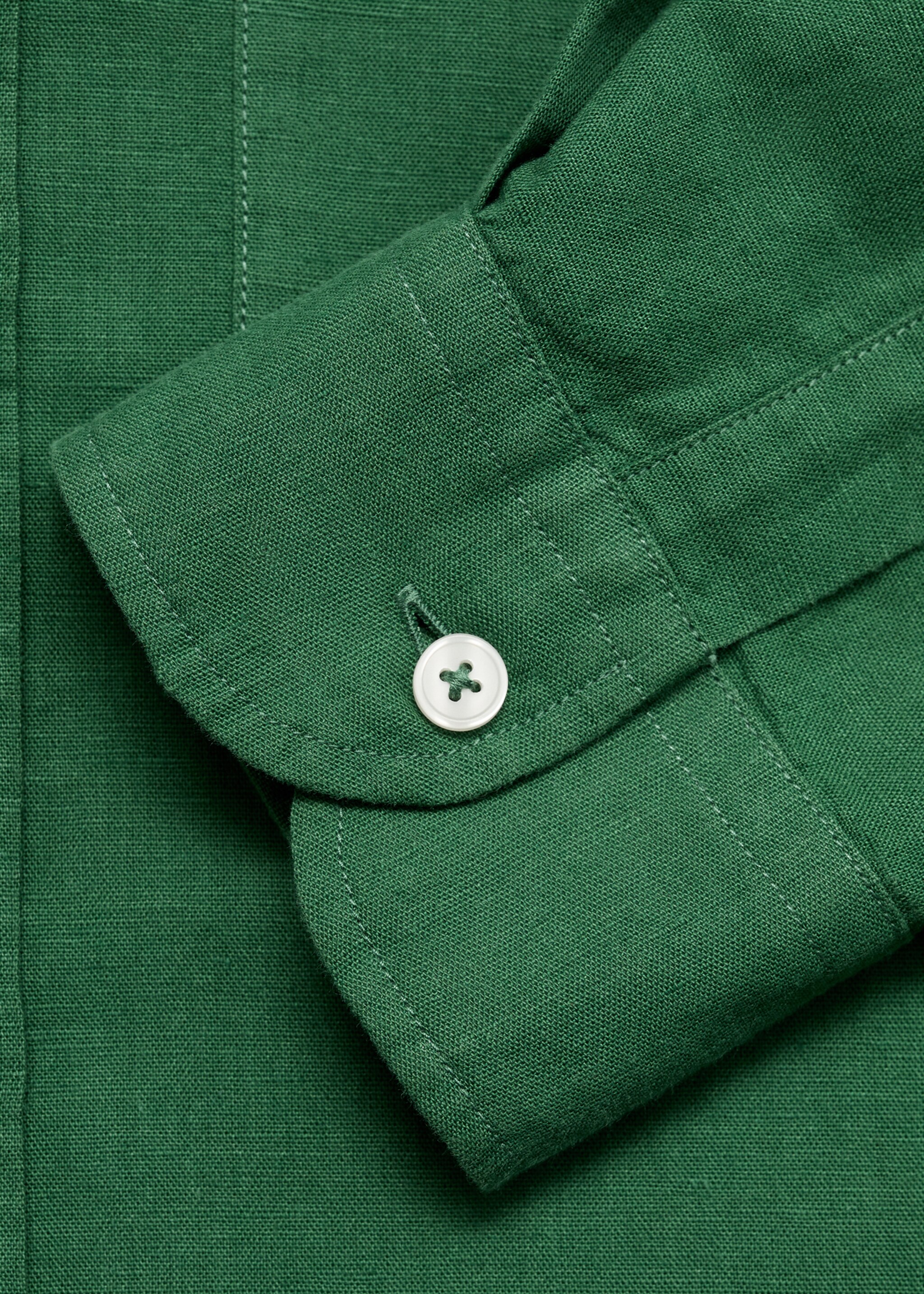 Pocket linen shirt - Details of the article 0