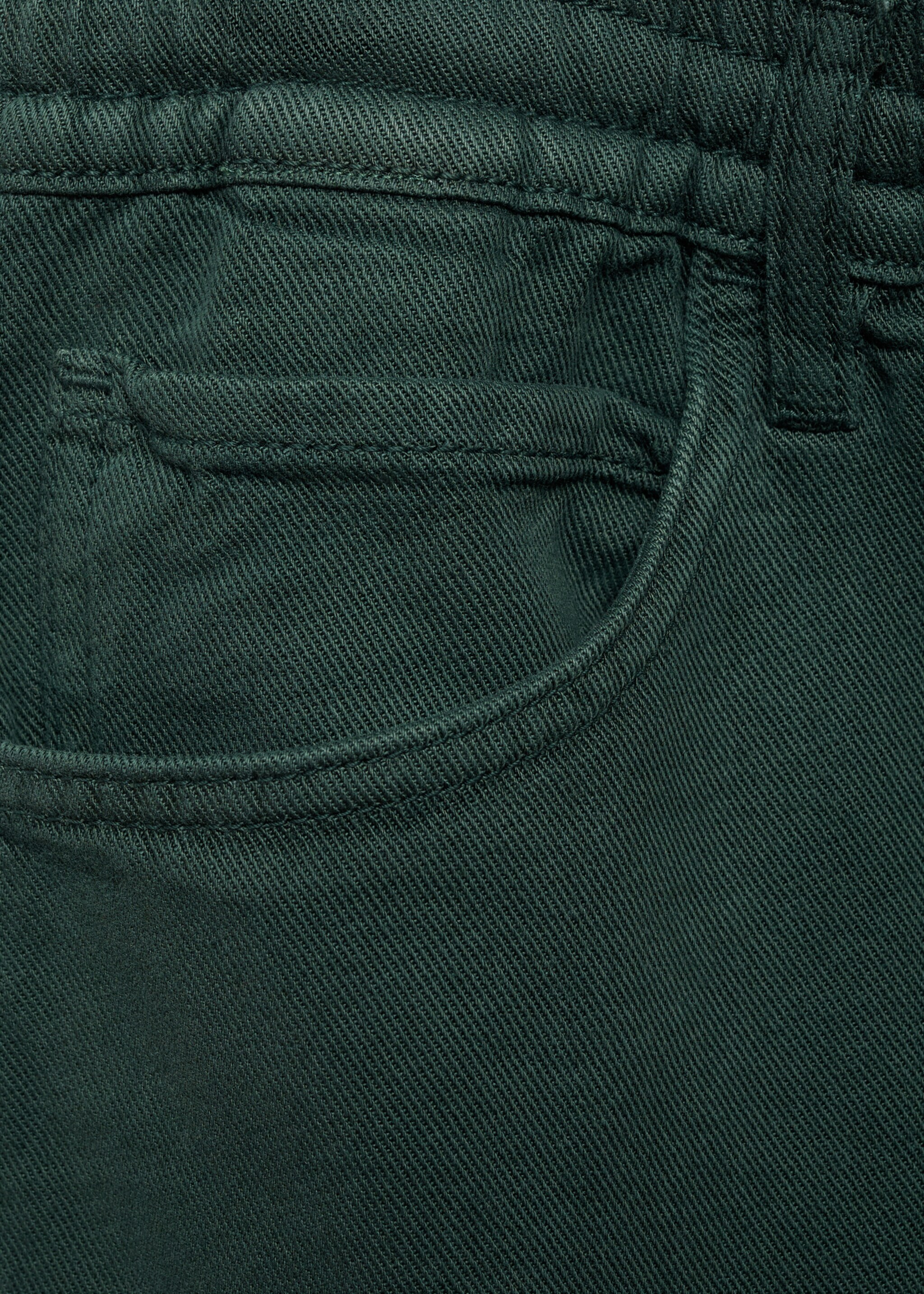 Jeans-Bermudas mit Kordel - Detail des Artikels 0