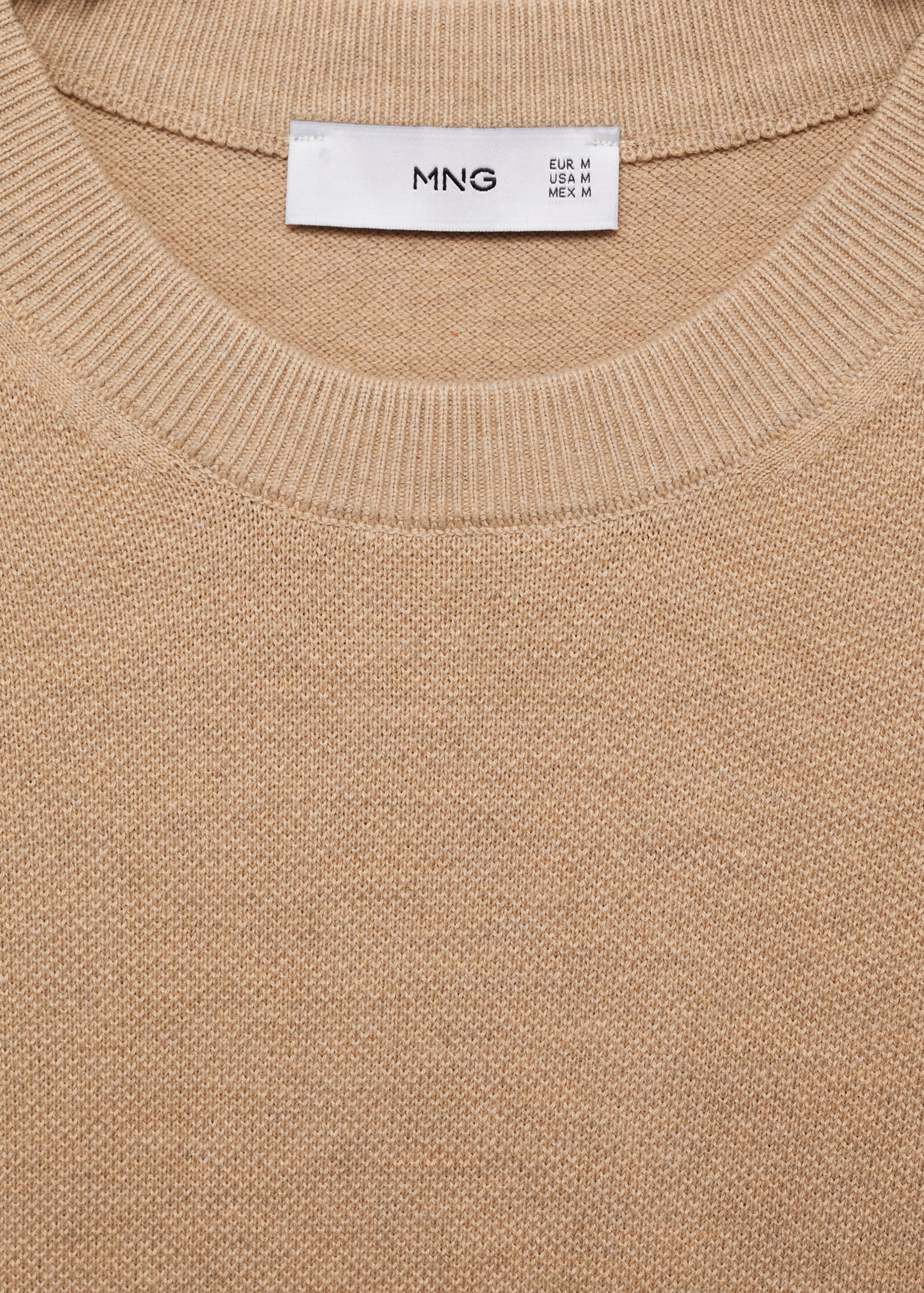 Cotton fine-knit t-shirt - Details of the article 8