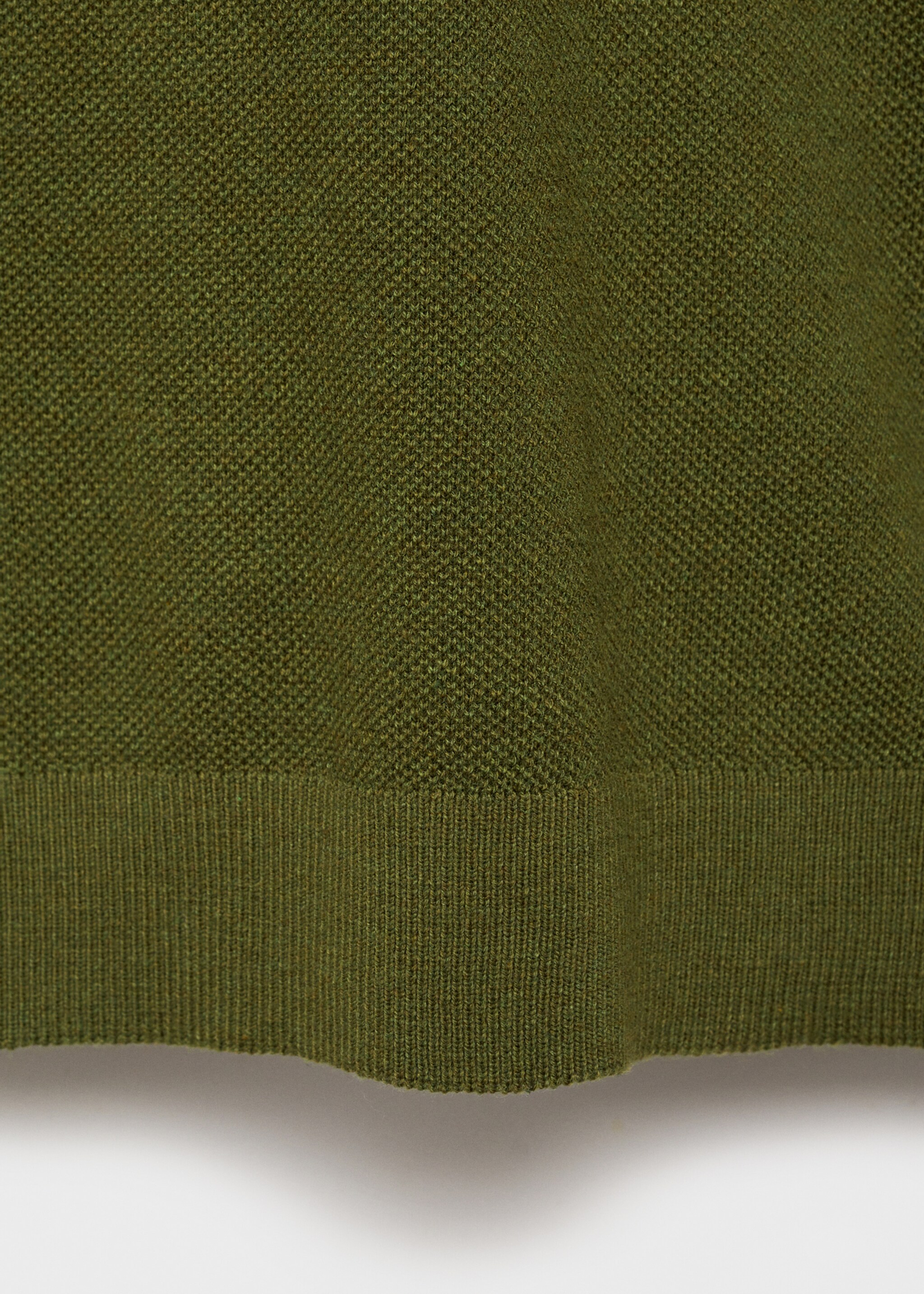Cotton fine-knit t-shirt - Details of the article 0
