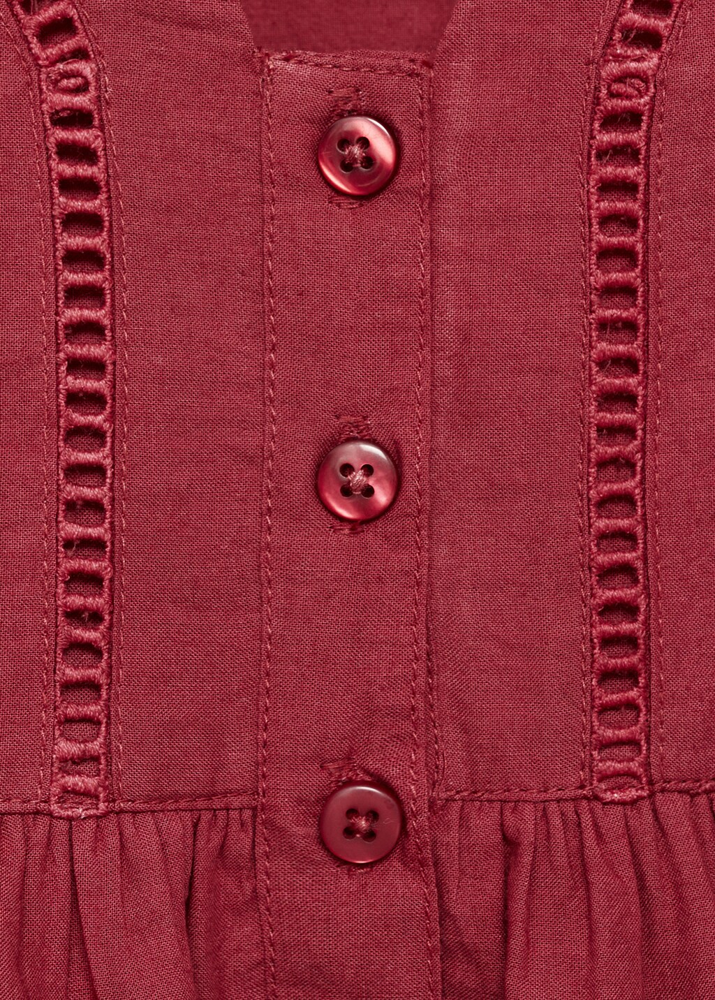 Embroidered detail dress