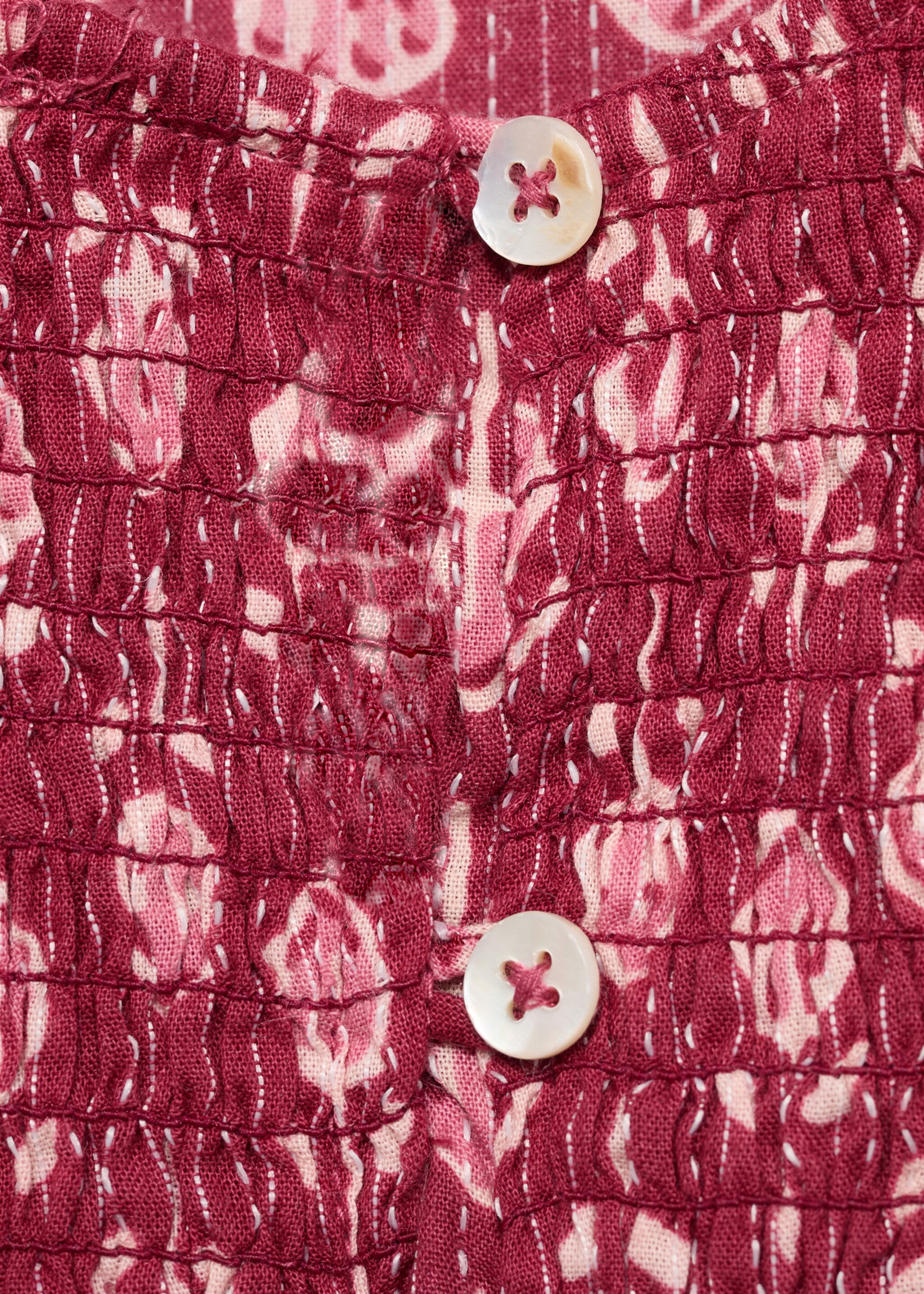 Blusa estampada volantes - Detalle del artículo 8