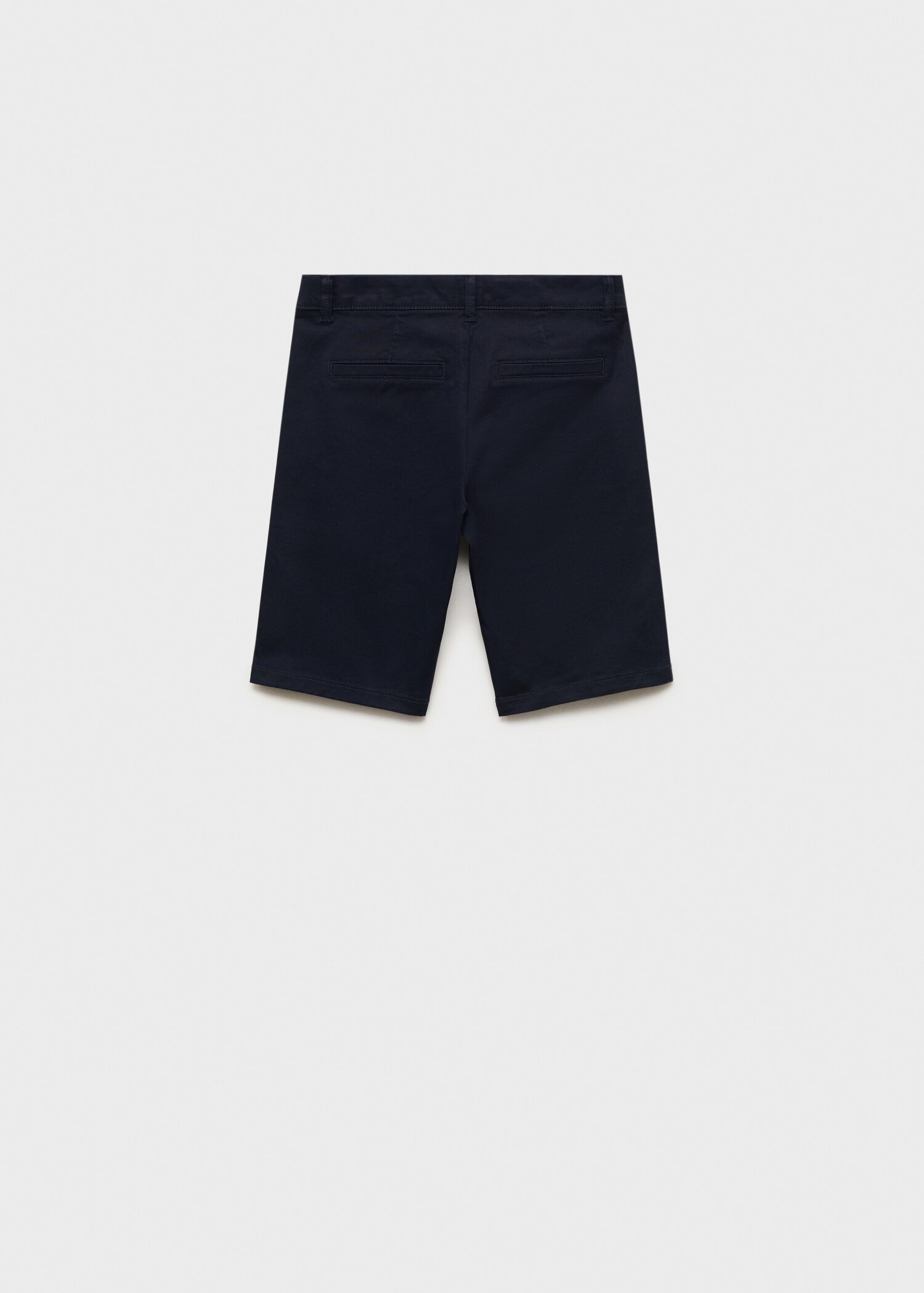 Bermuda style chino en coton - Verso de l’article
