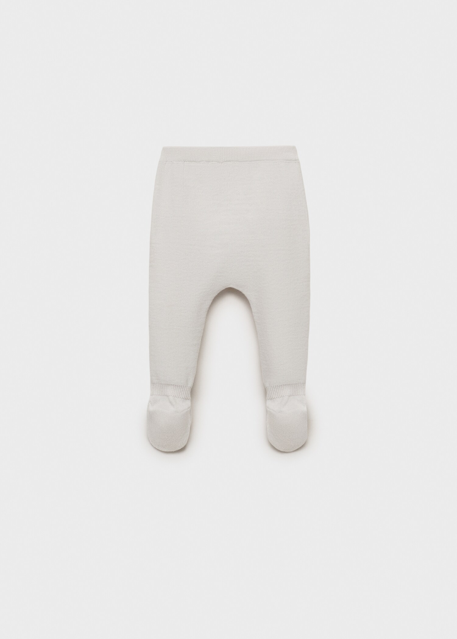 Cotton-knit gaiters - Reverse of the article