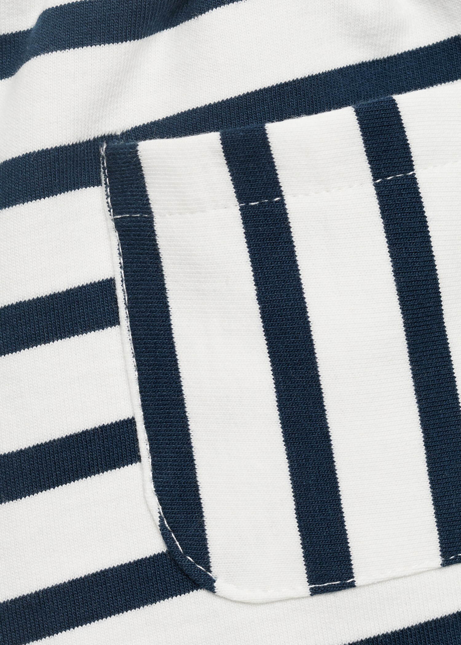 Stripe-print shorts - Details of the article 0