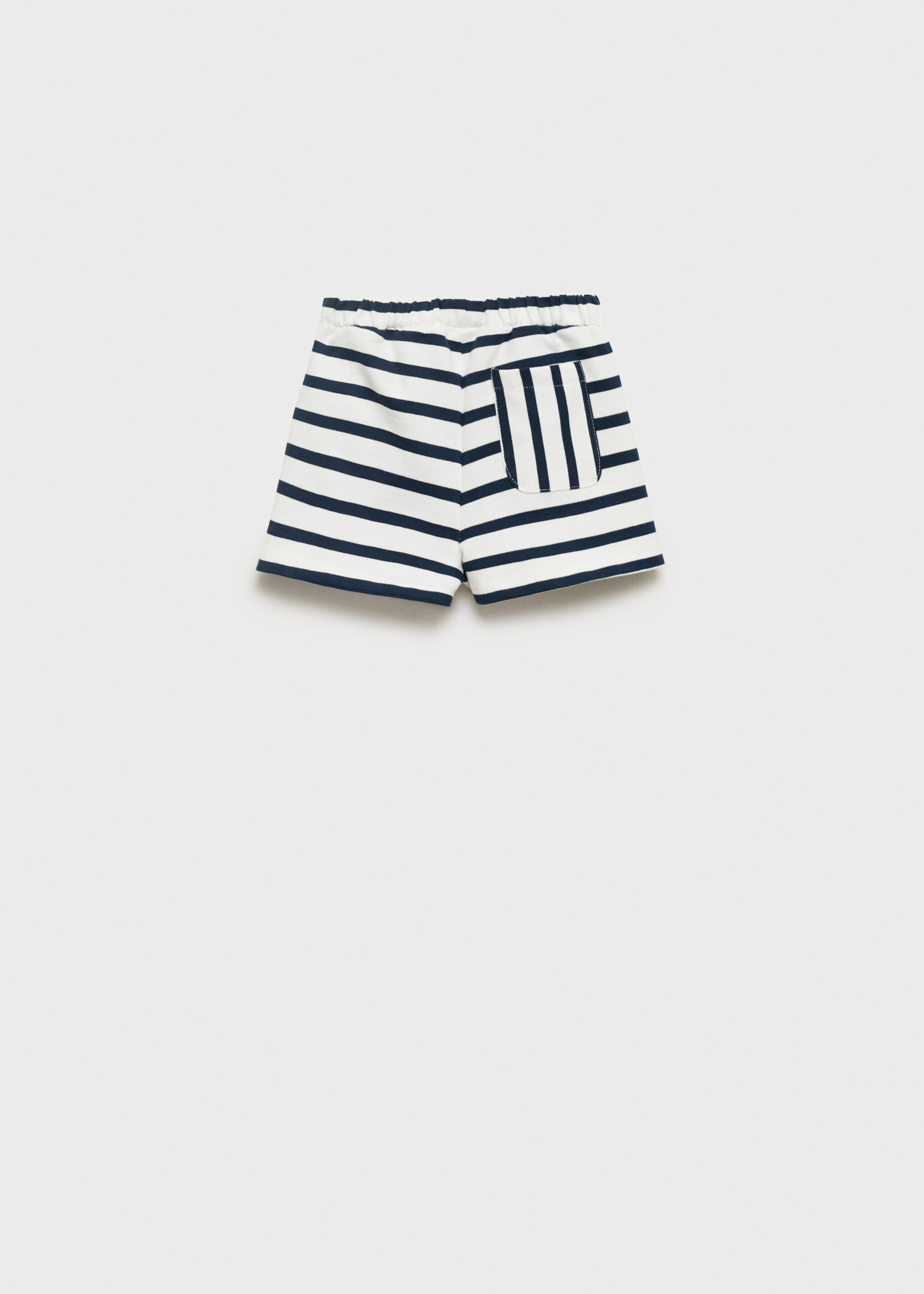 Stripe-print shorts - Reverse of the article
