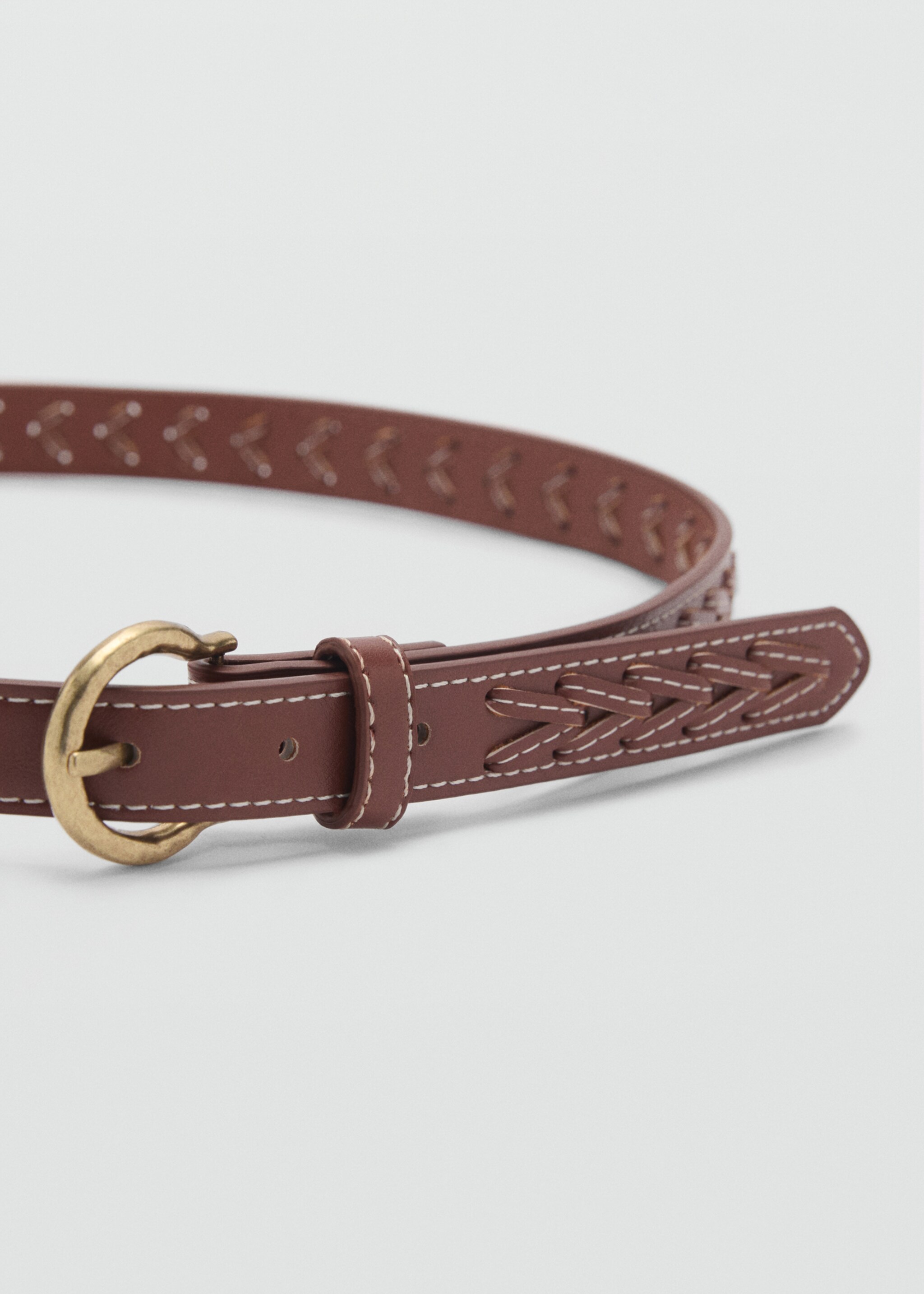 Braided belt - Medium plane
