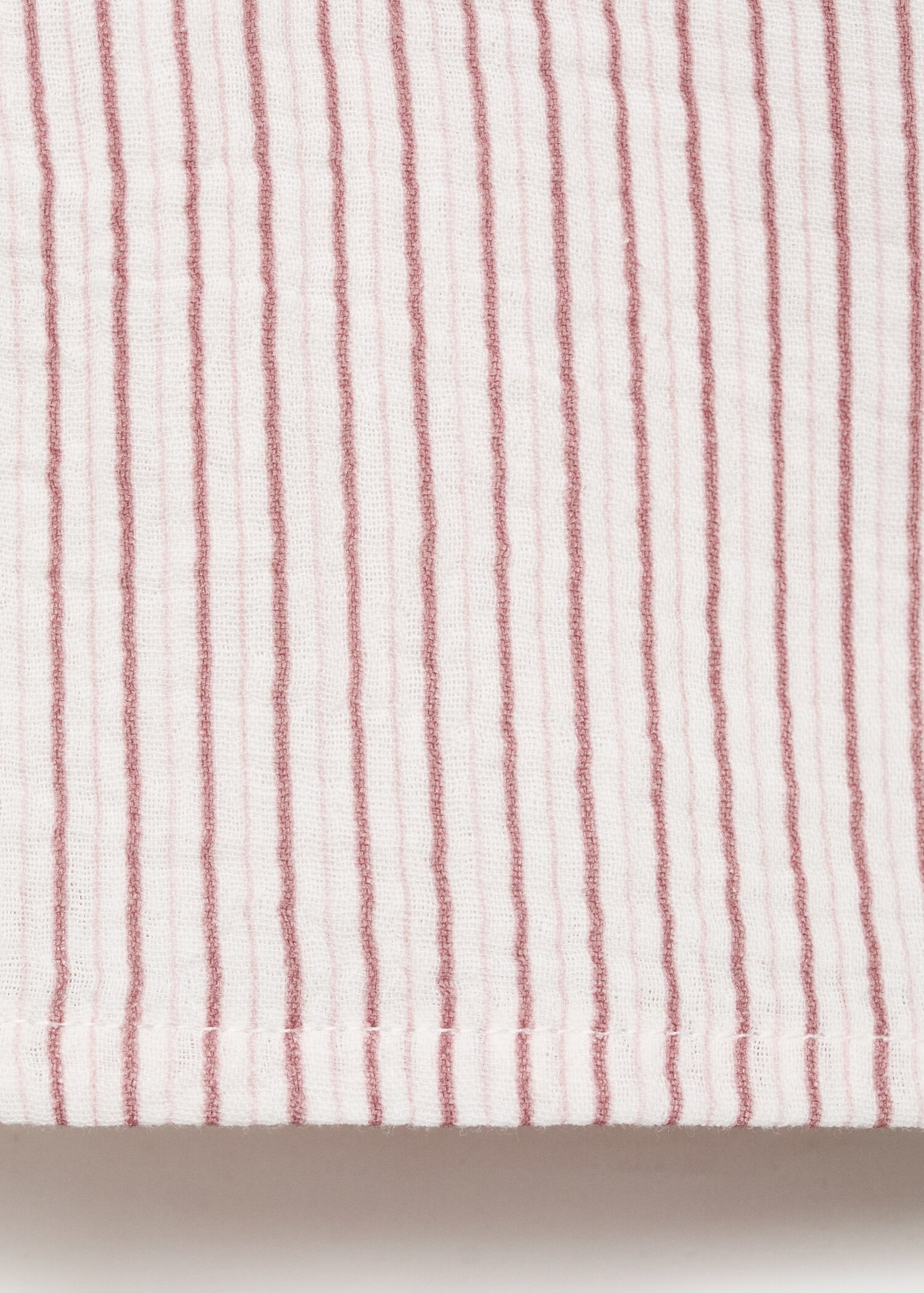 Gestreiftes Baumwollhemd - Detail des Artikels 0