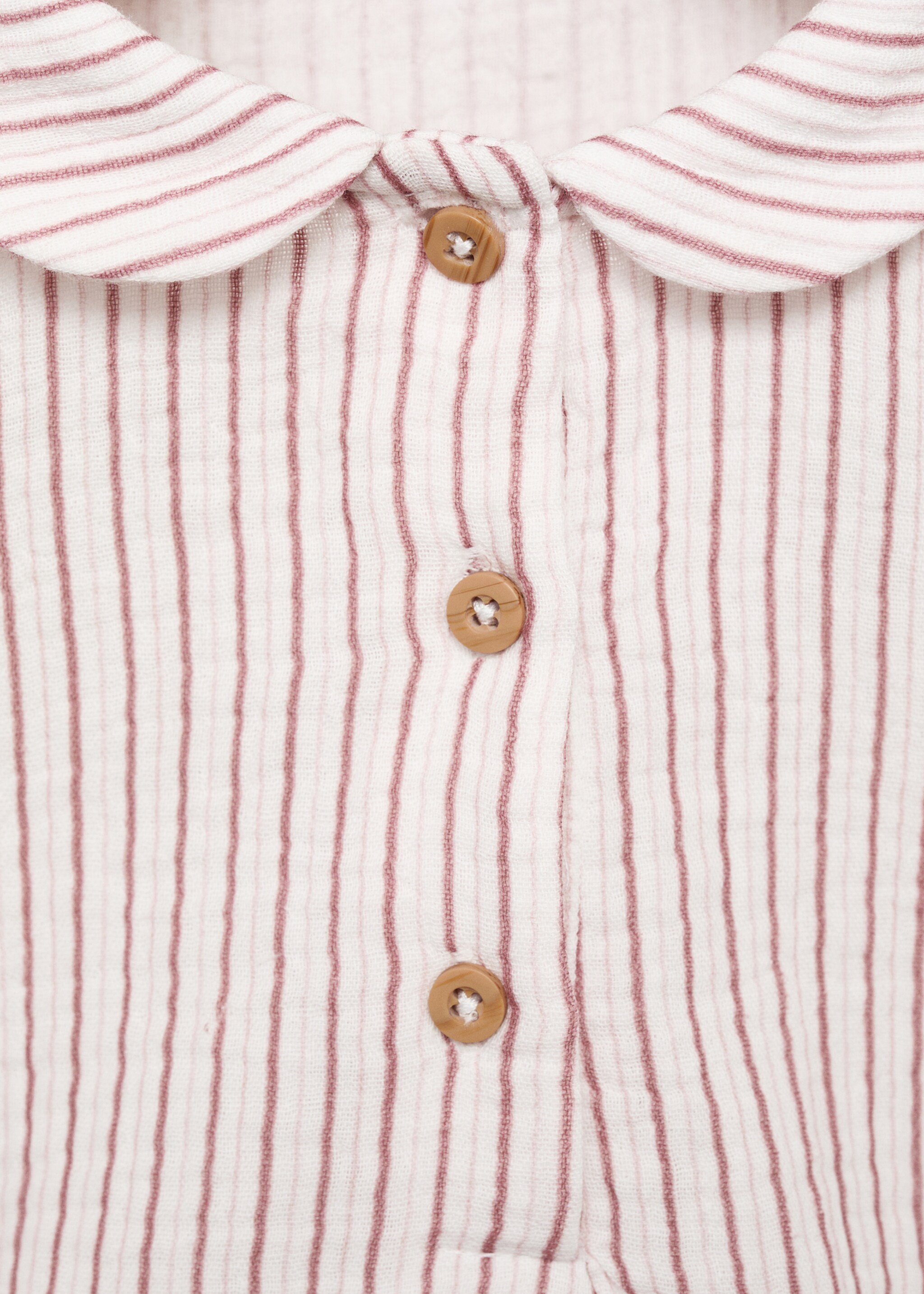 Gestreiftes Baumwollhemd - Detail des Artikels 8