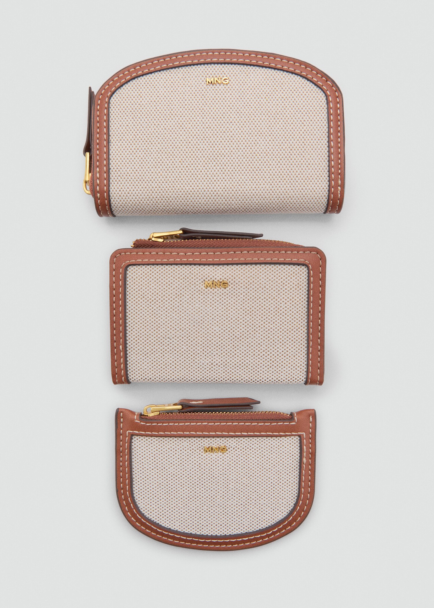 Canvas wallet with contrasting flap - Details of the article 2