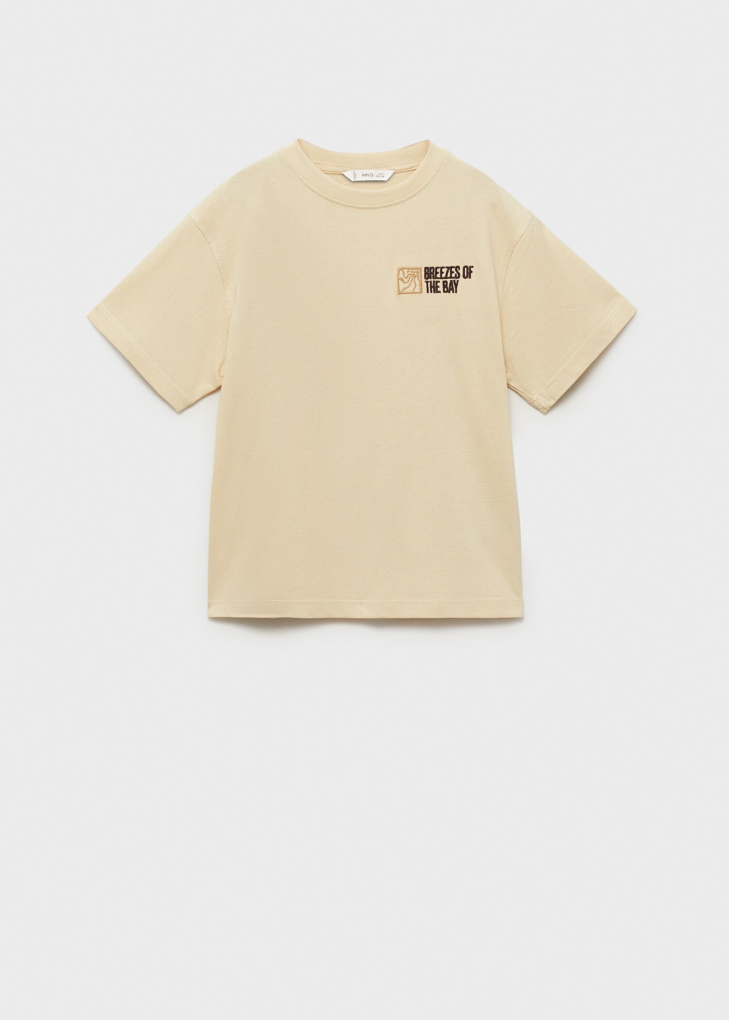 Printed cotton-blend t-shirt - Article without model