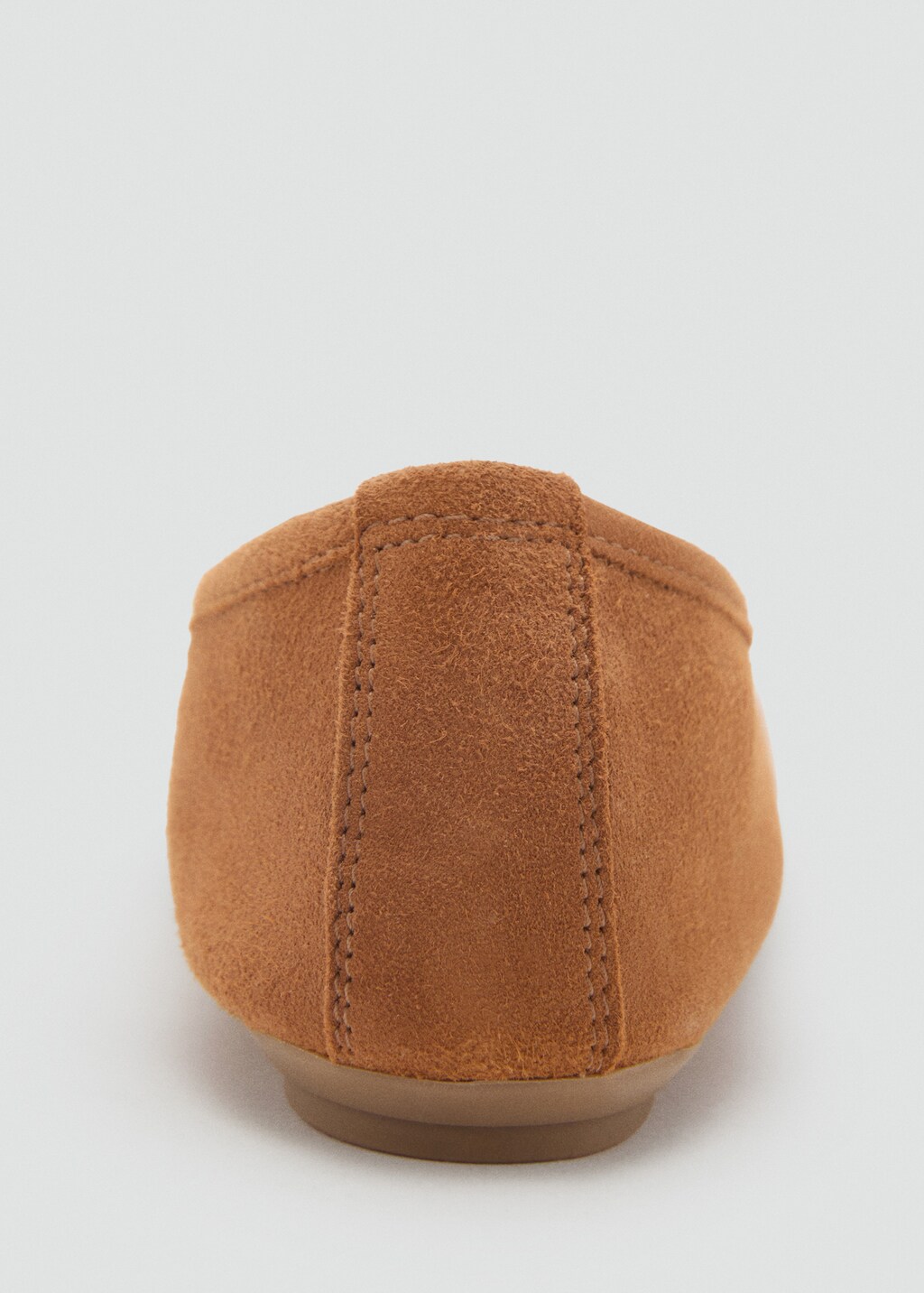 Bow suede ballerina - image 3