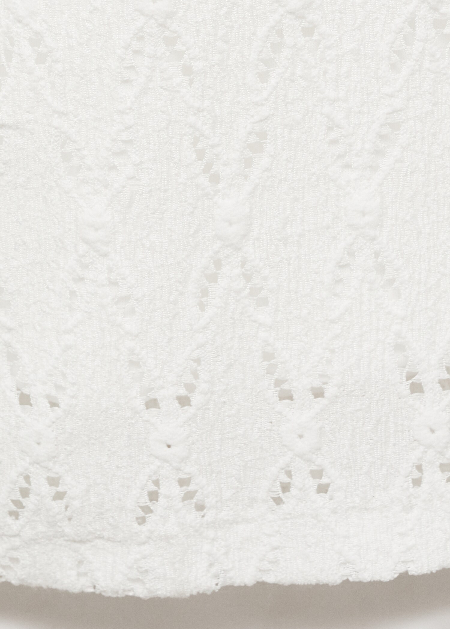Swiss-embroidered trousers - Details of the article 0