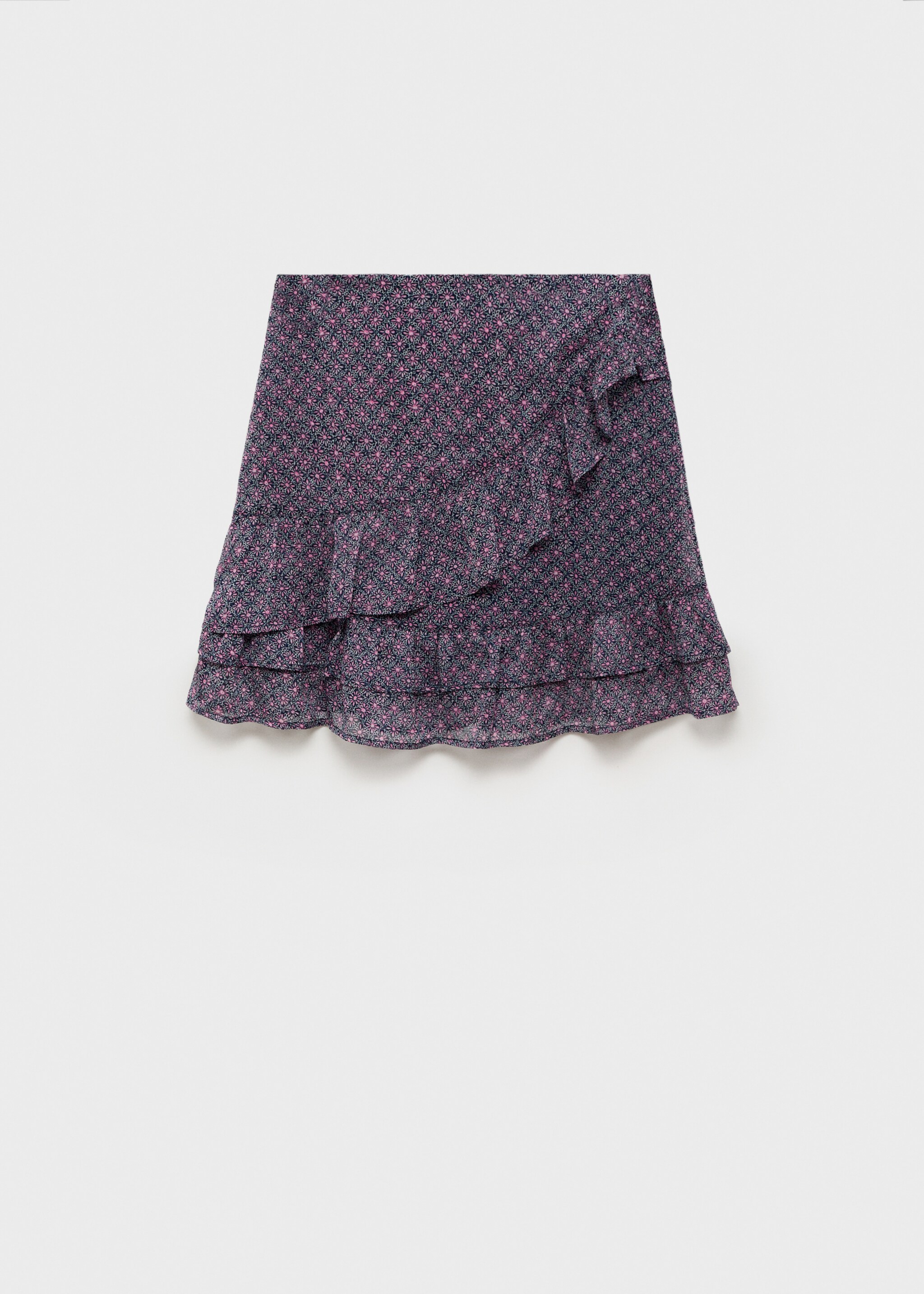Printed skirt with ruffles - Article without model
