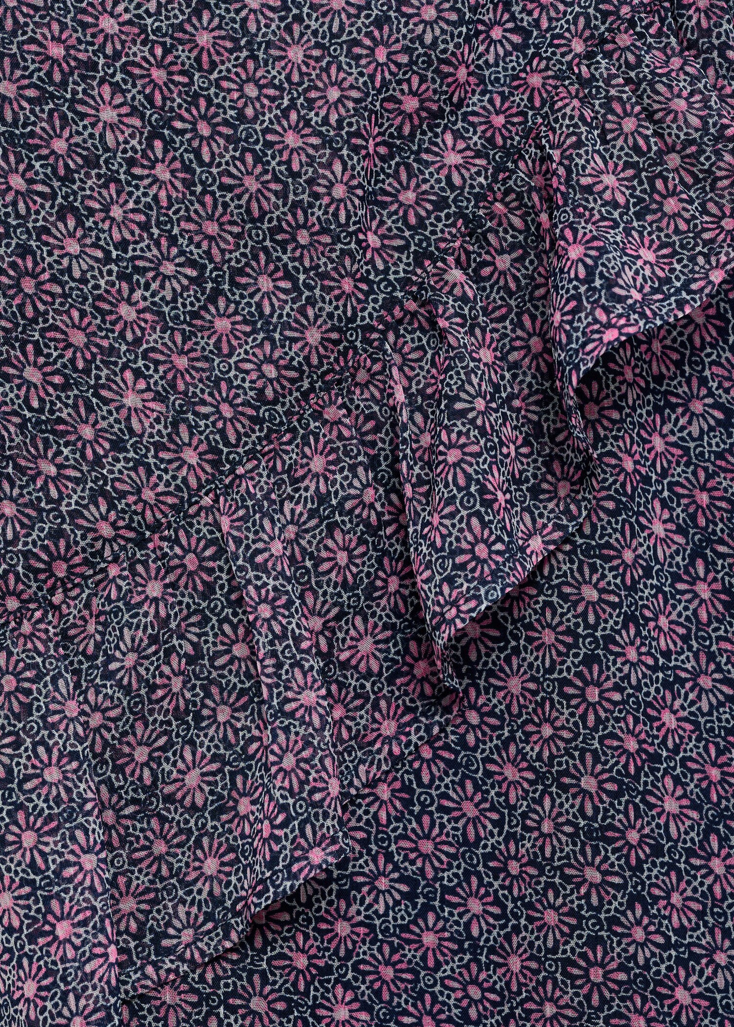 Printed skirt with ruffles - Details of the article 8