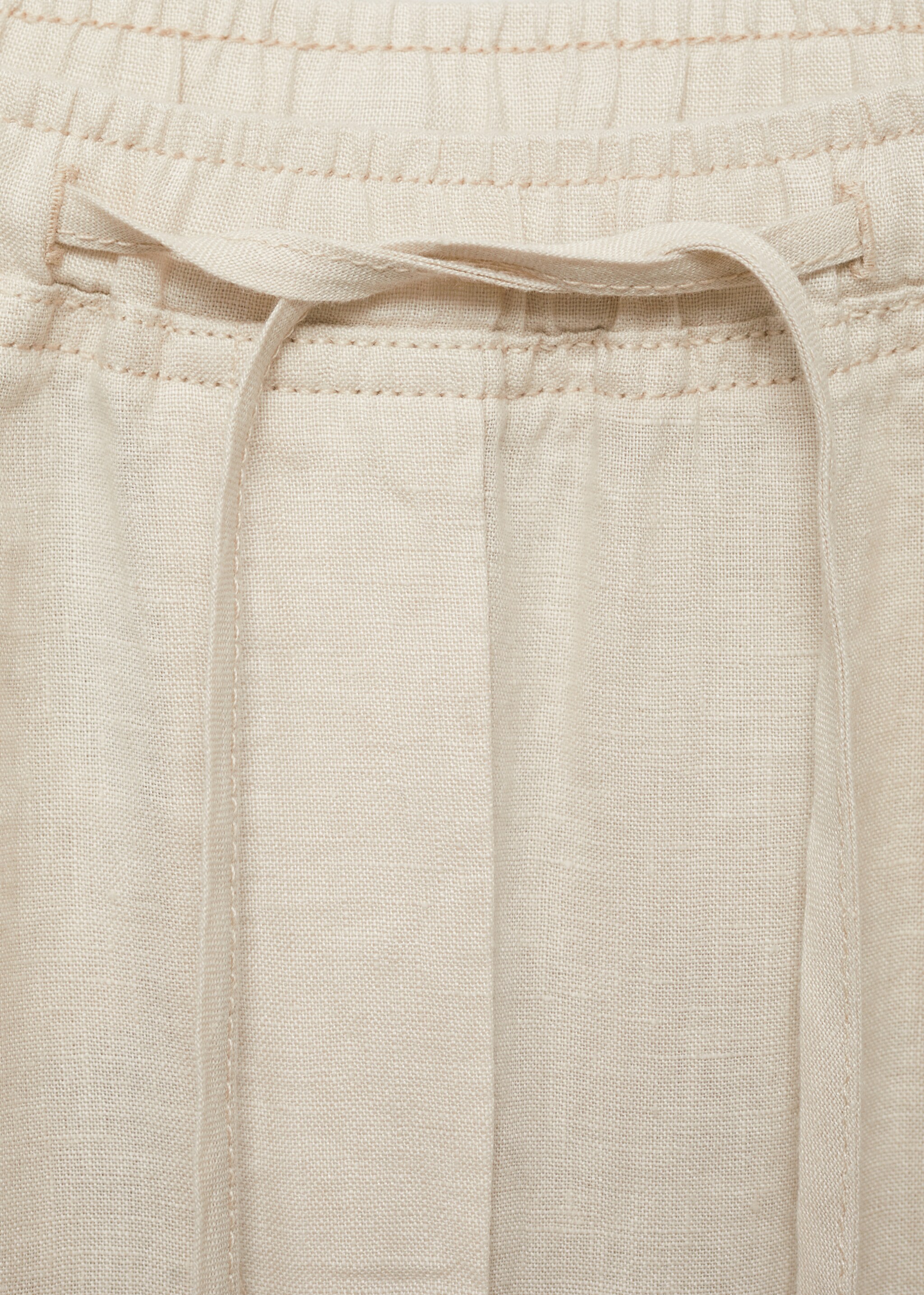 Pantalón recto lino - Detalle del artículo 8