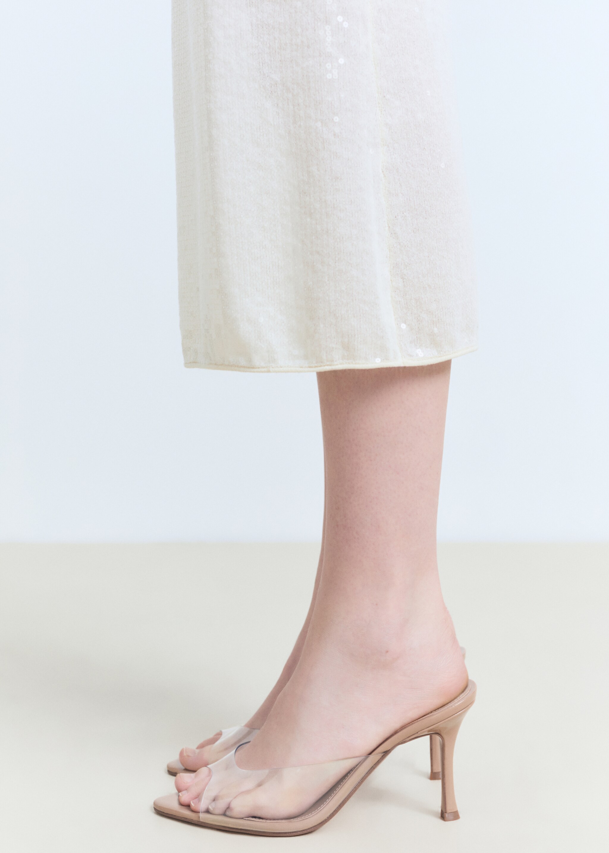 Heeled sandals with vinyl panels - Details of the article 9