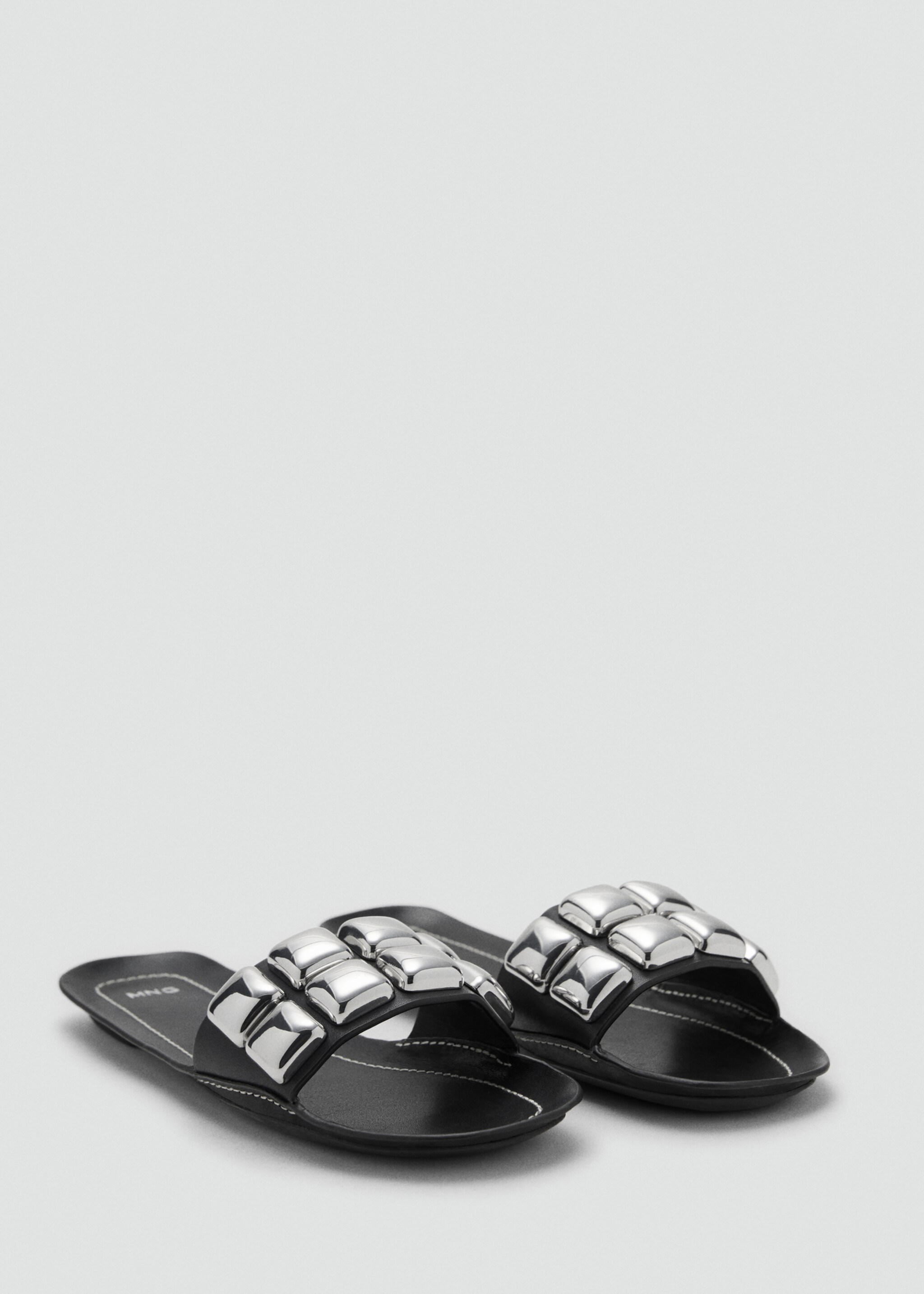 Sandals brillo - Medium plane