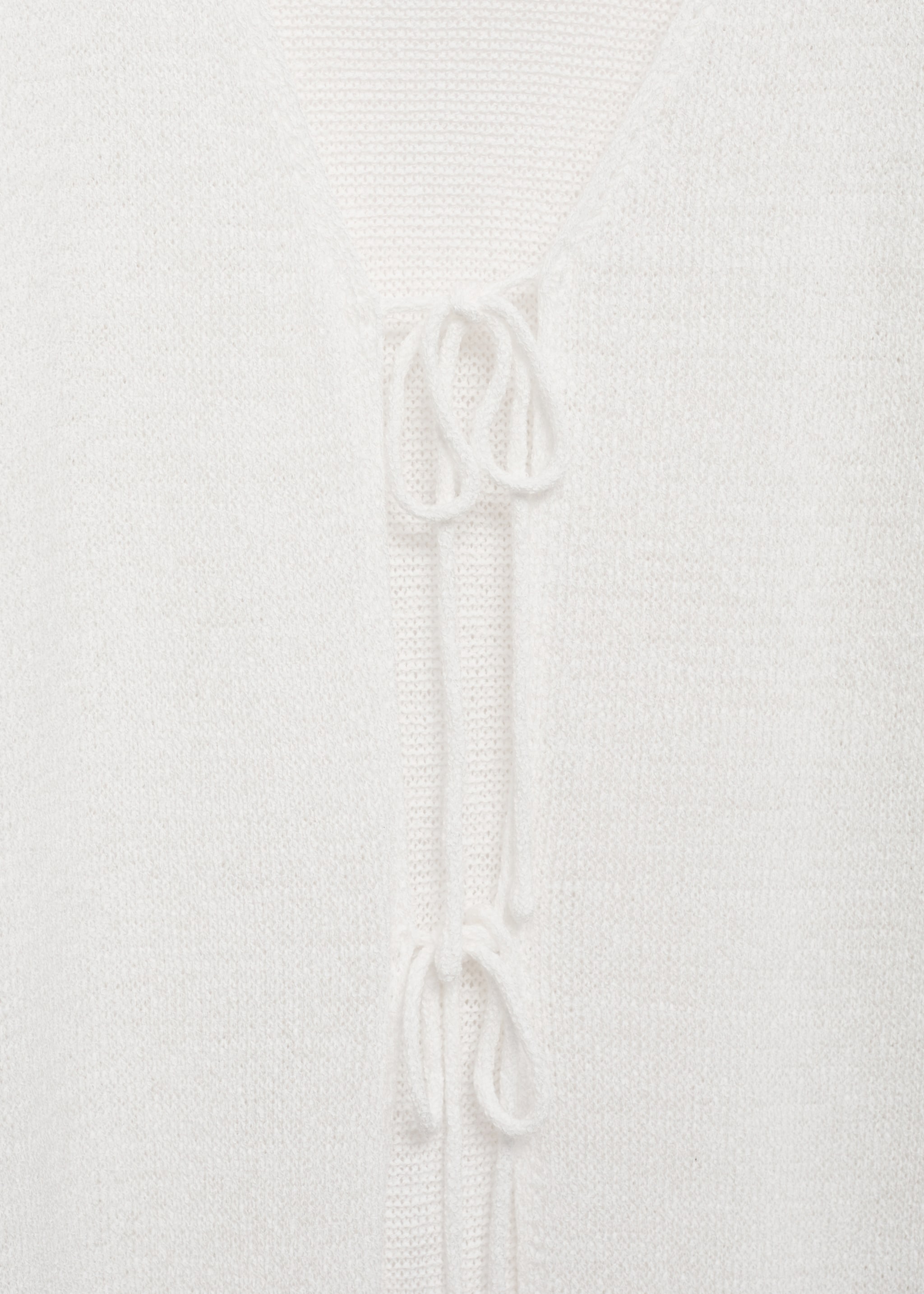 Knit long cardigan - Details of the article 8