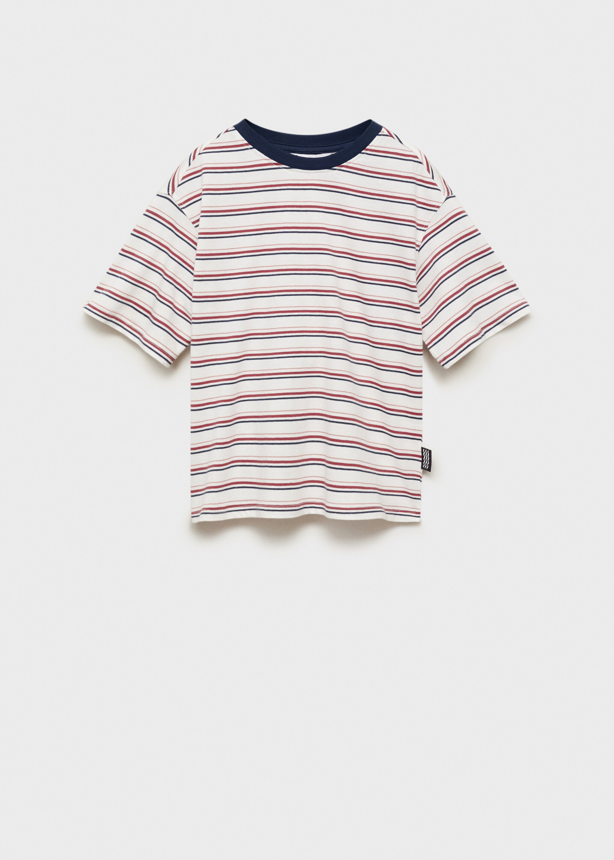 Striped cotton T-shirt - Article without model