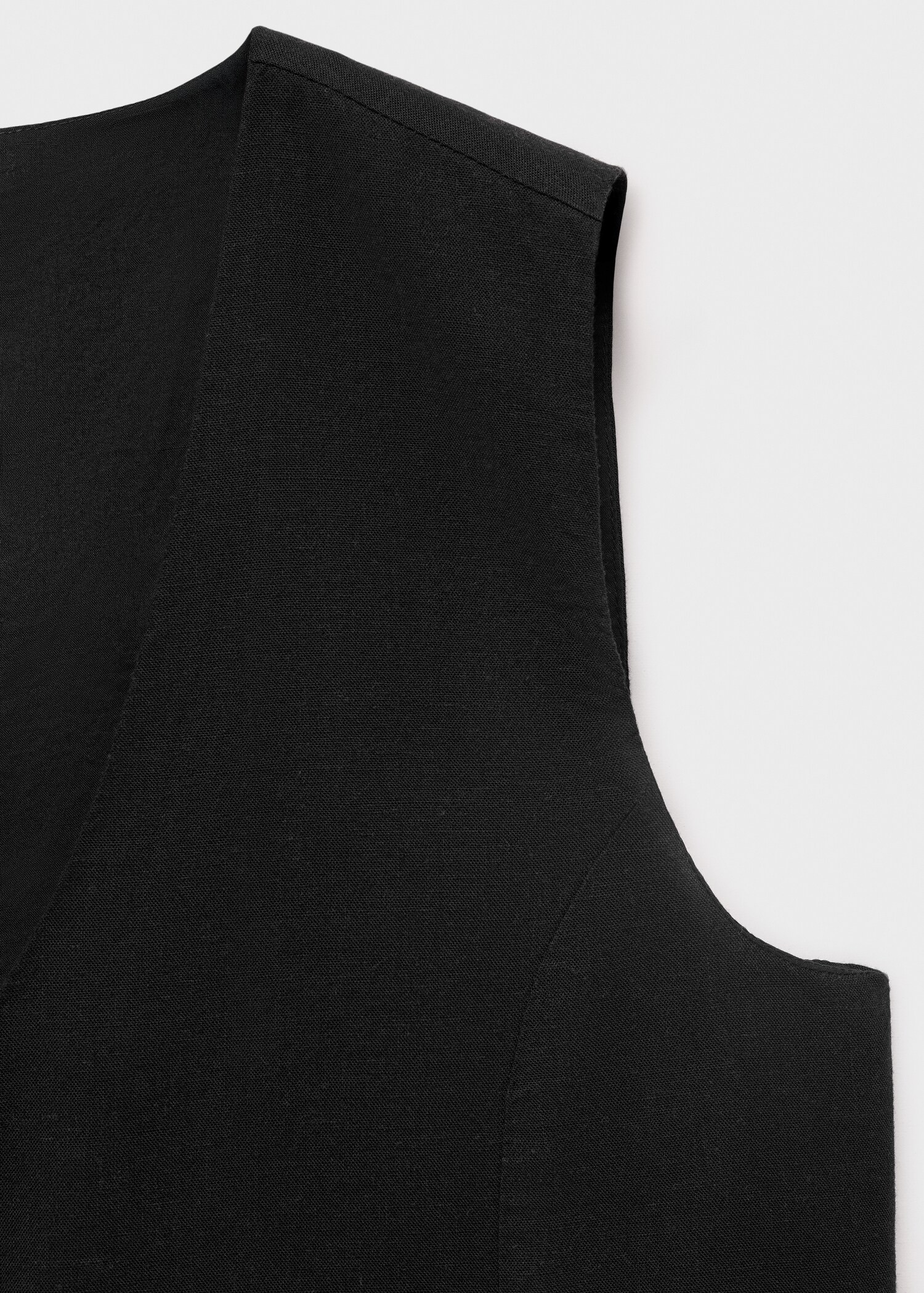 Gilet lin boutons - Détail de l'article 0