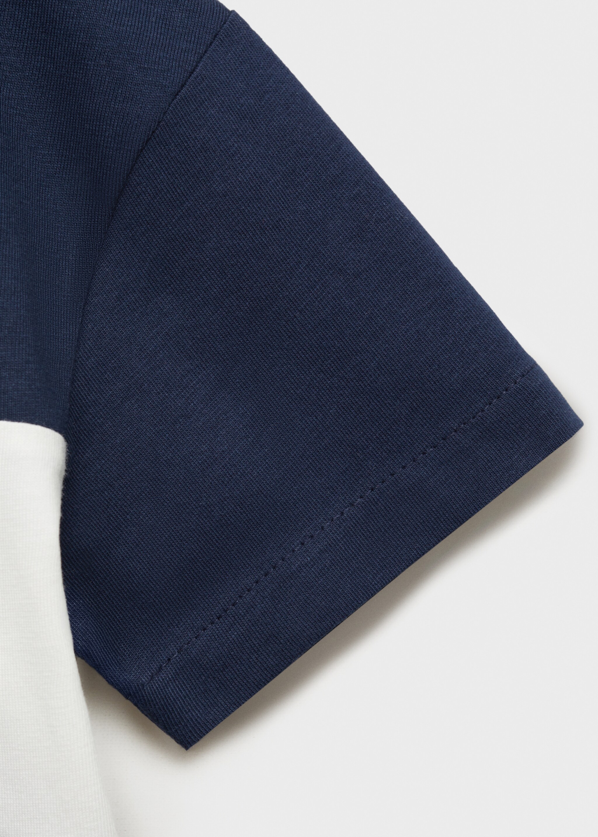 Striped cotton polo shirt - Details of the article 0