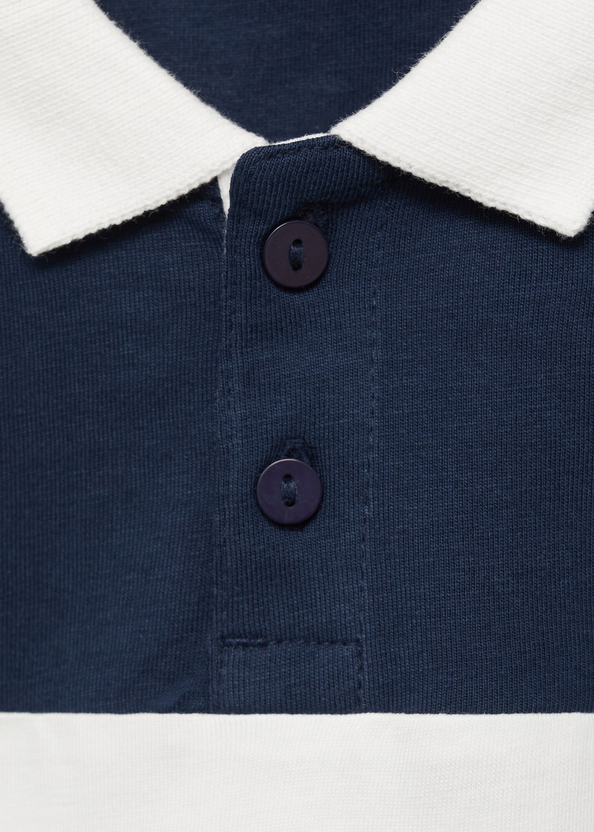 Polo coton à rayures - Détail de l'article 8