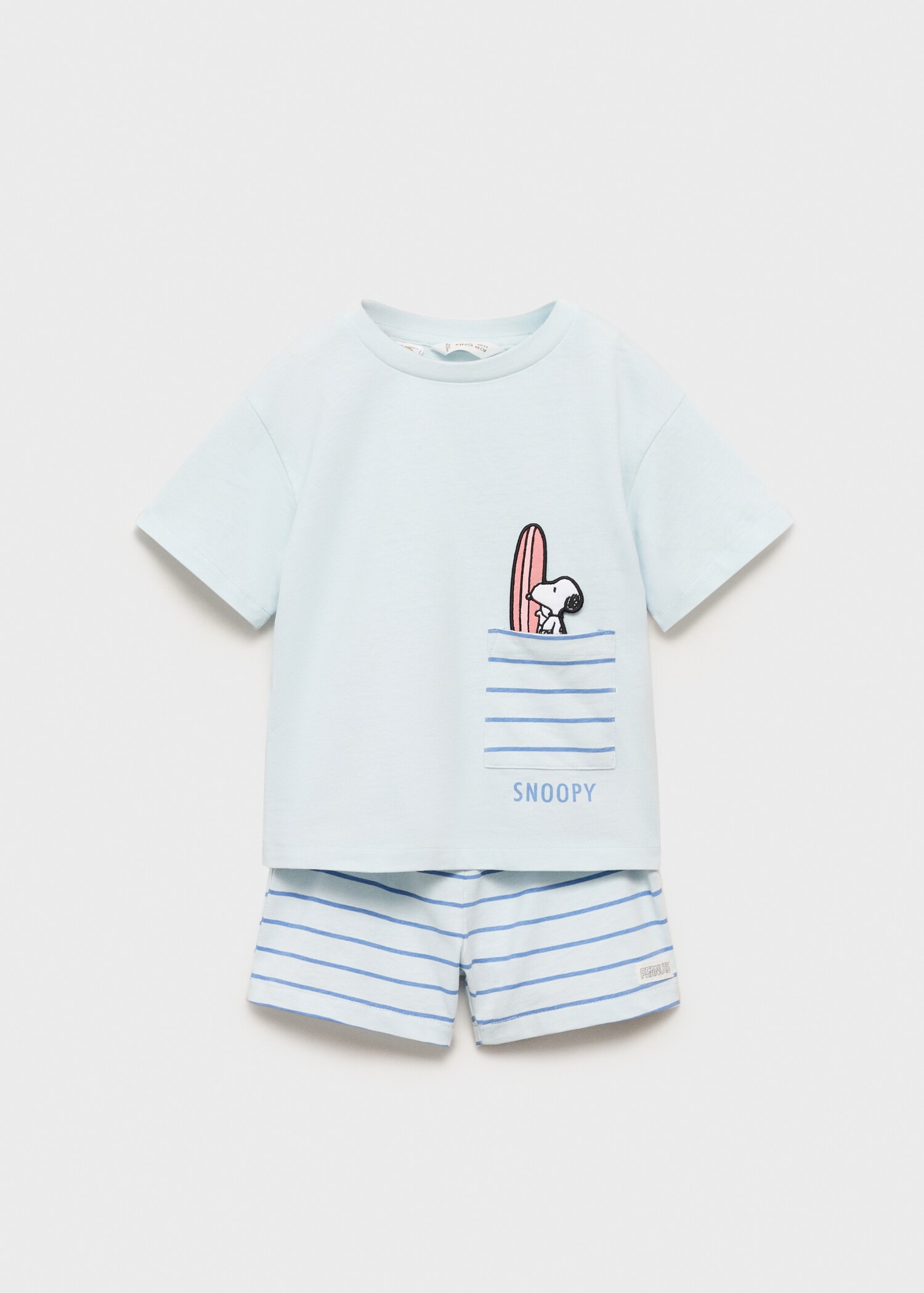 Pijama scurtă Snoopy - Articol fără model