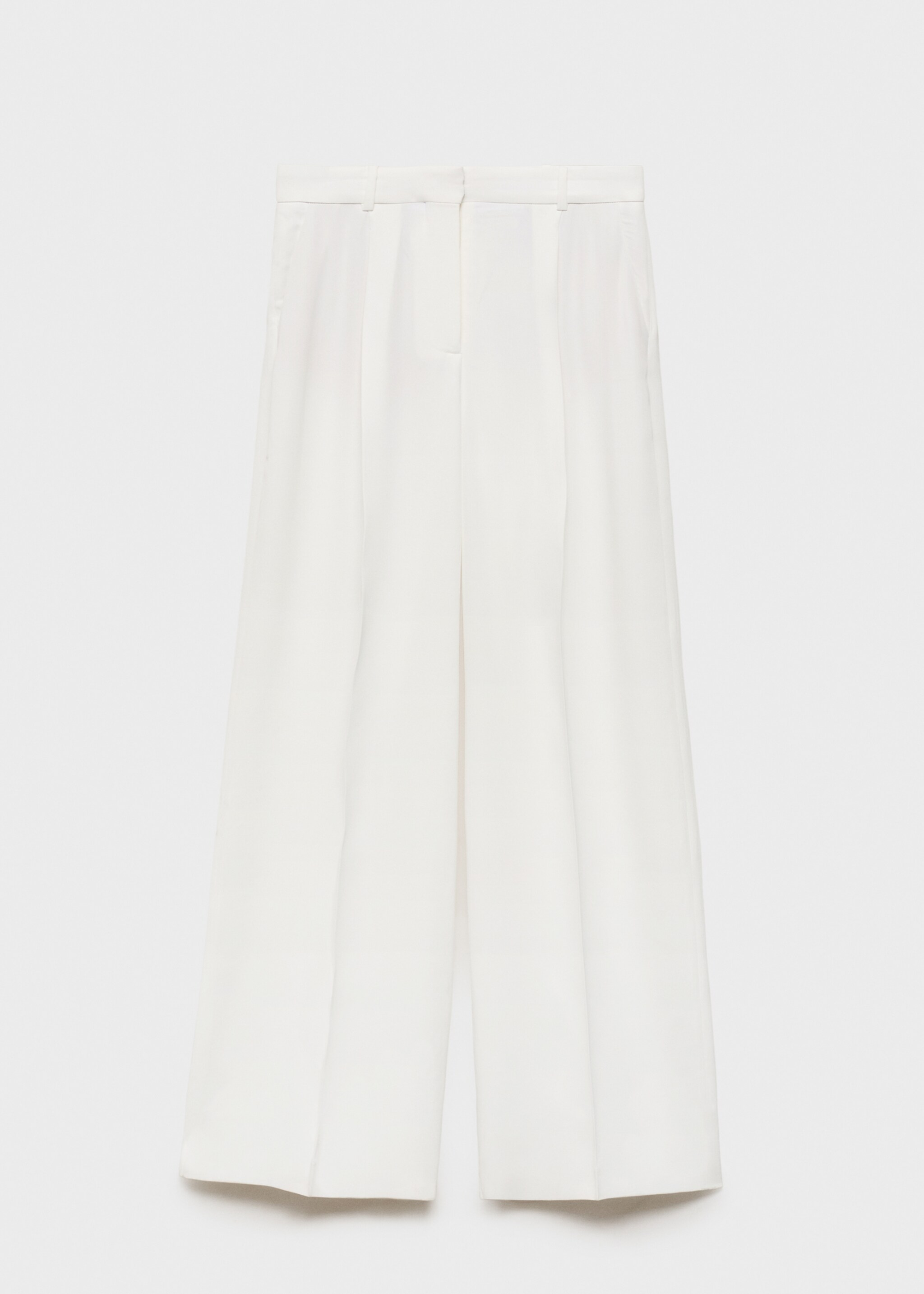 Pleated wideleg suit trousers - Article without model