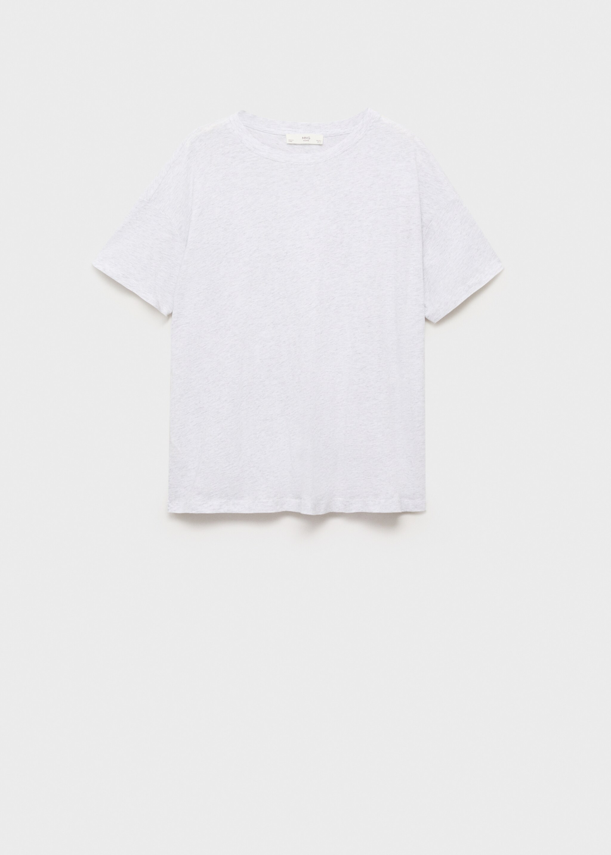Short-sleeved cotton t-shirt - Article without model