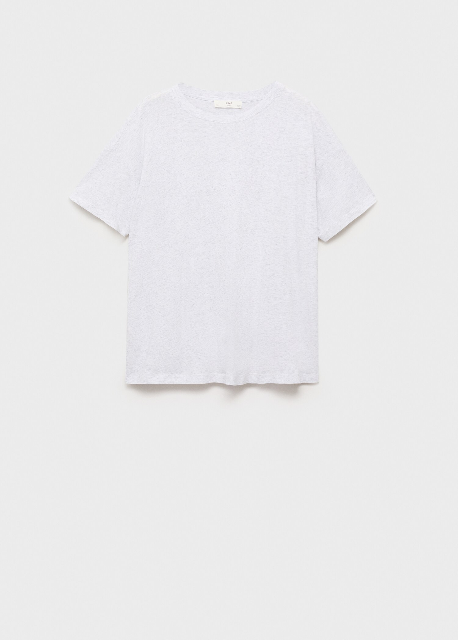 Short-sleeved cotton t-shirt - Article without model