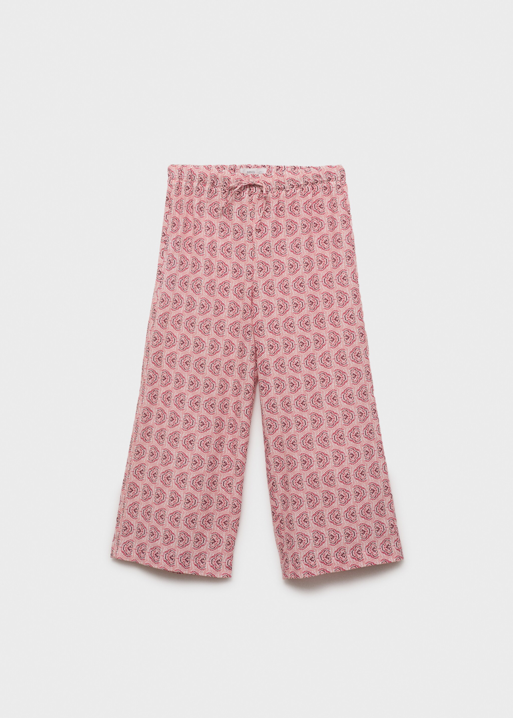 Printed cotton trousers - Article without model