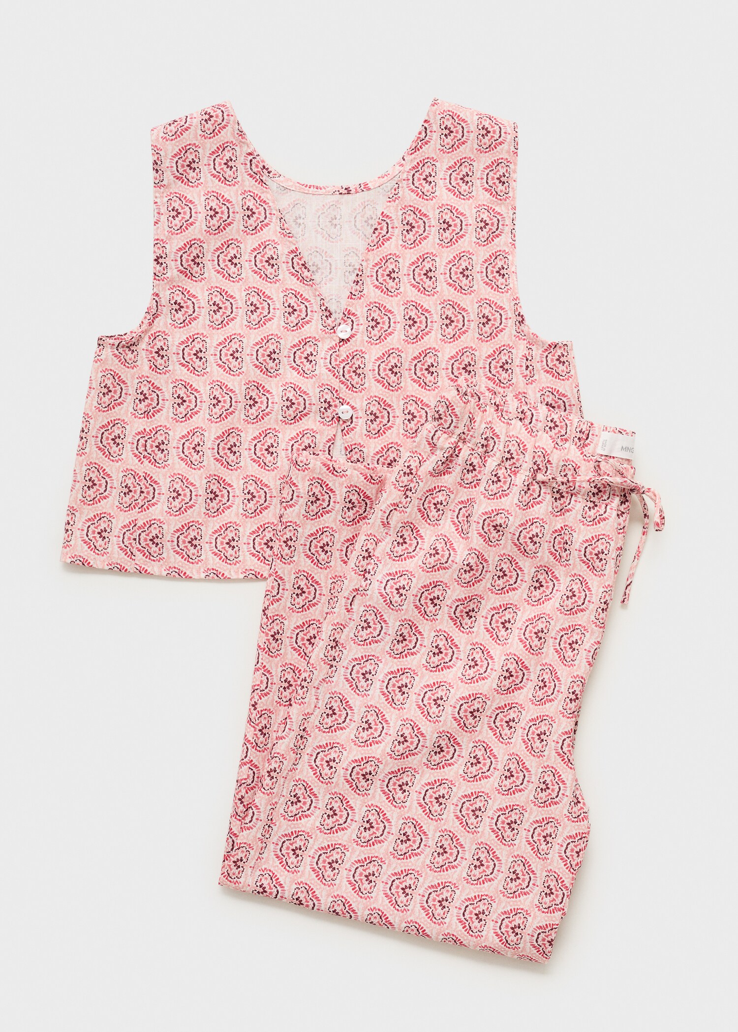 Printed cotton pants - Details of the article 8