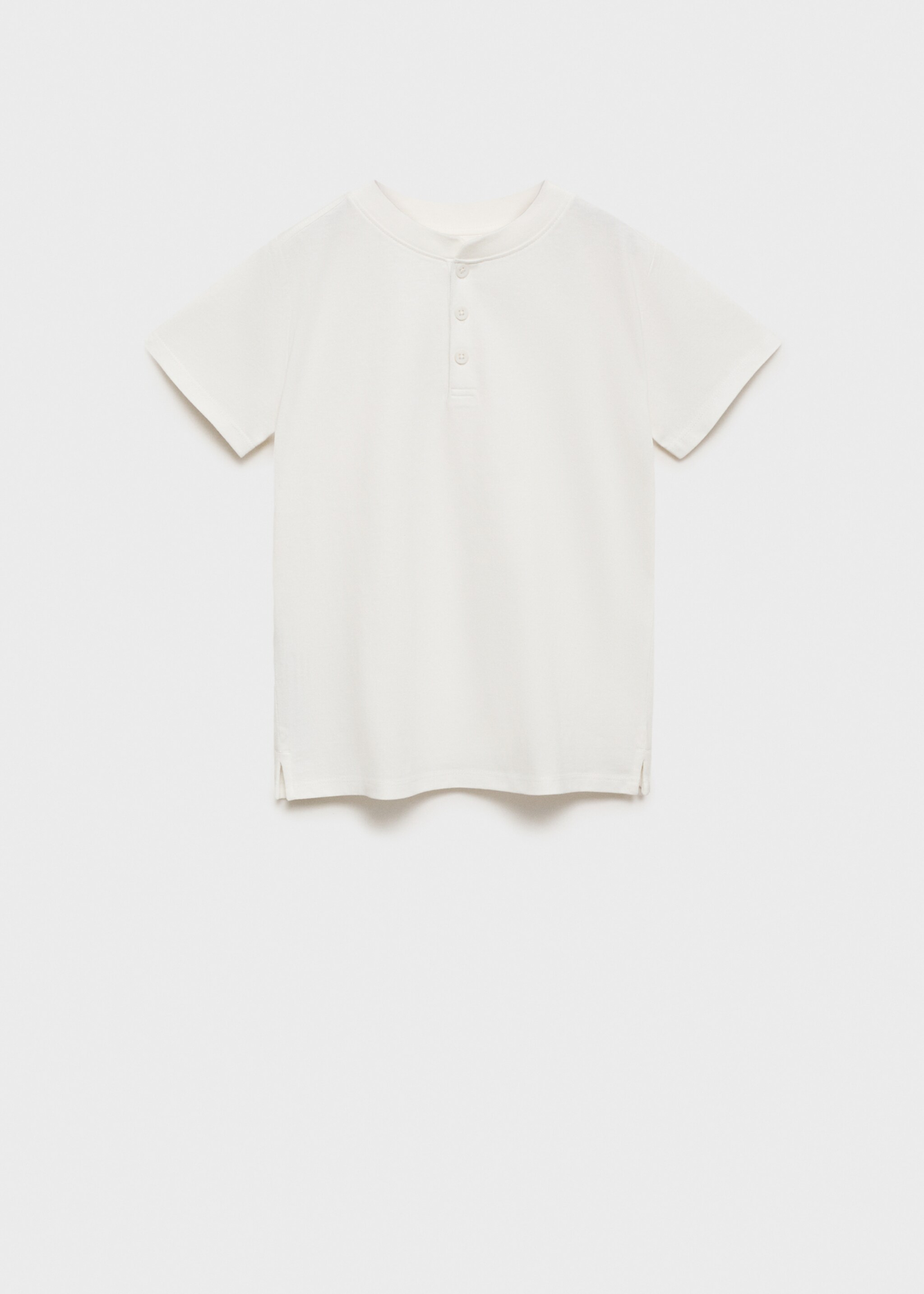 Camiseta algodón botones - Artículo sin modelo