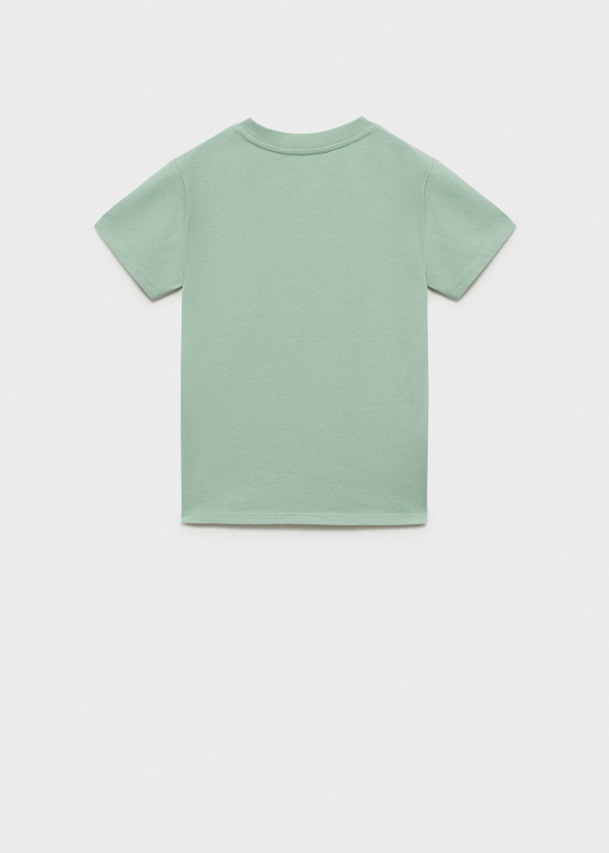 Camiseta algodón botones - Reverso del artículo