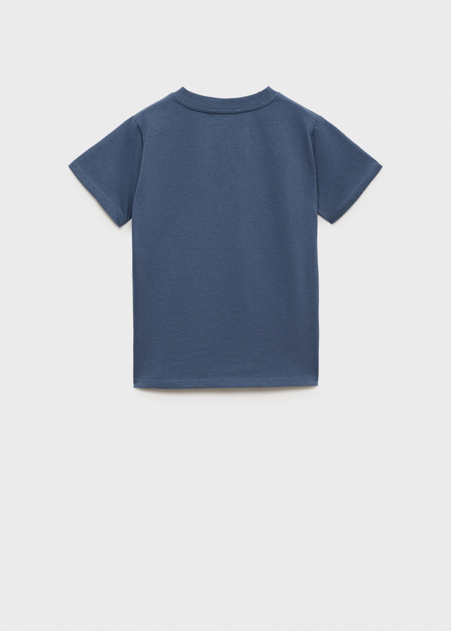 Camiseta algodón botones - Reverso del artículo