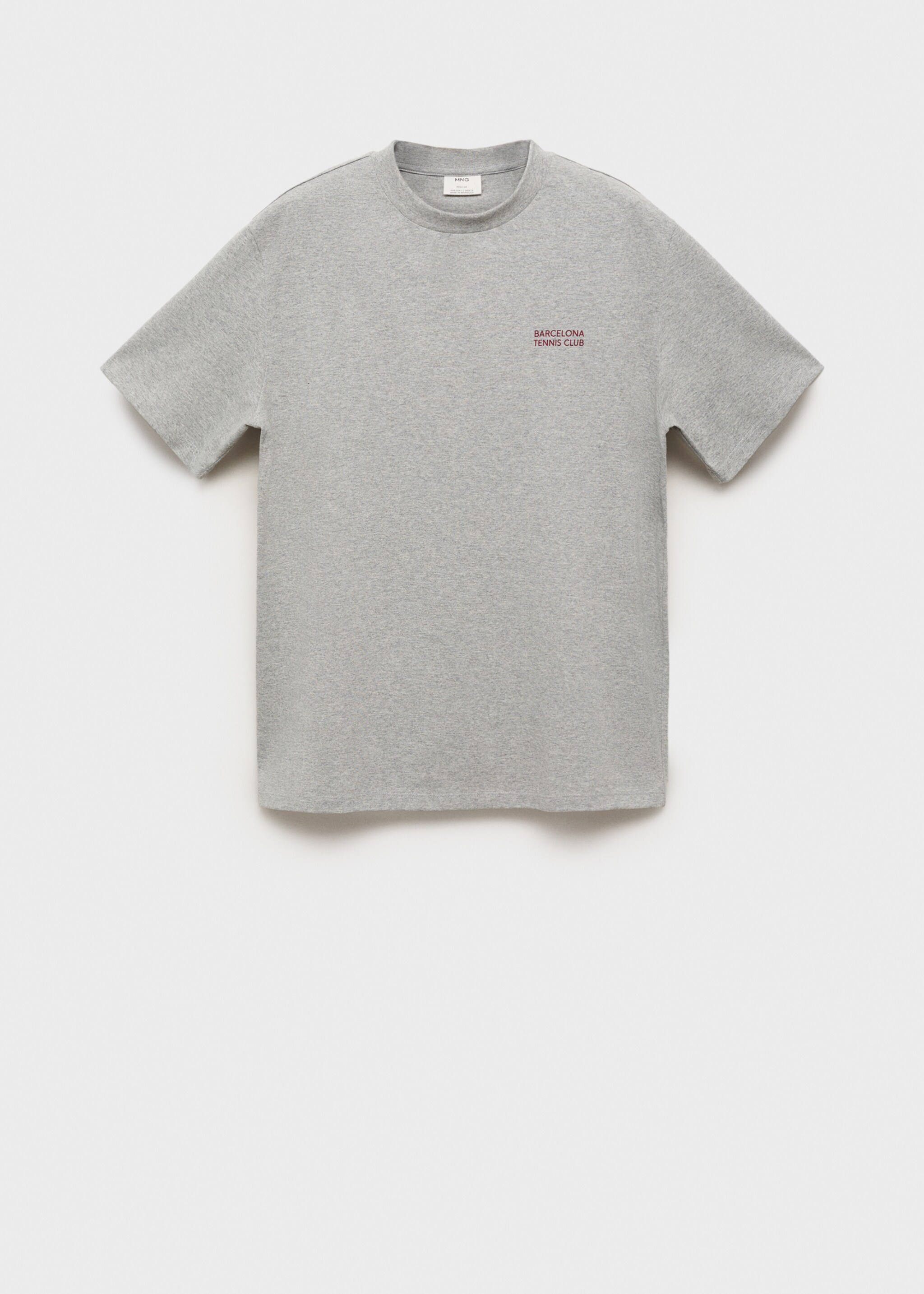 Printed text T-shirt - Article without model