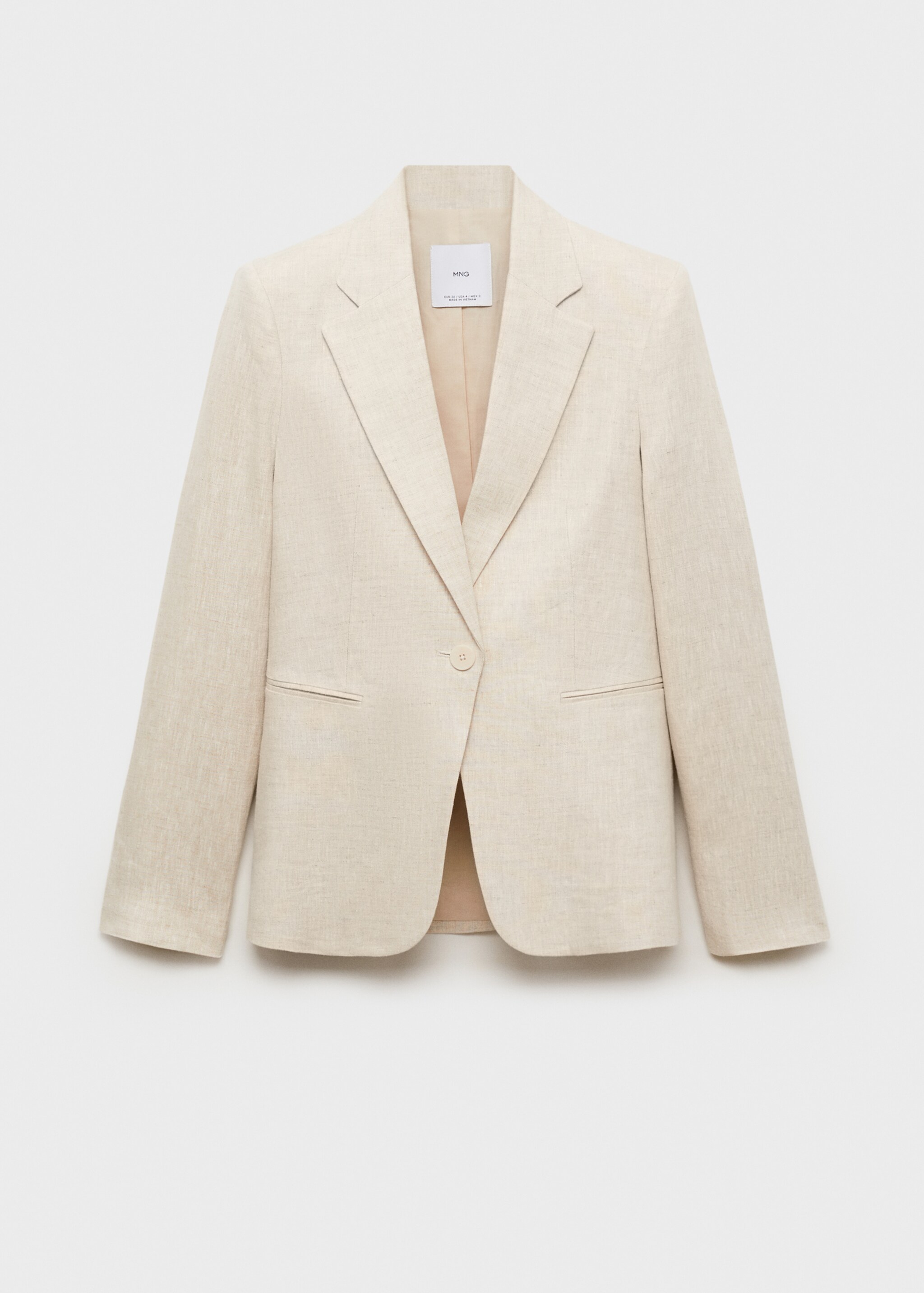 Blazer costume lin - Article sans modèle