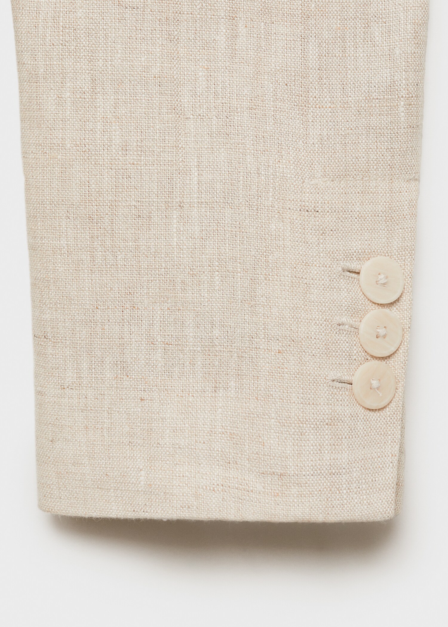 Linen suit jacket - Details of the article 0