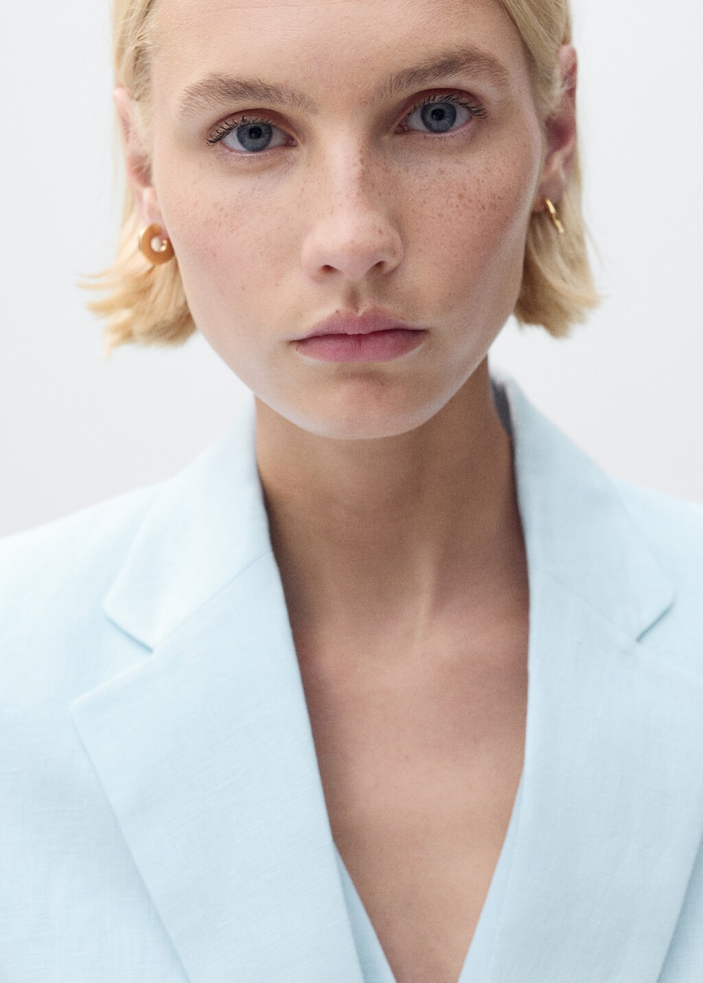 Mango Linen suit blazer