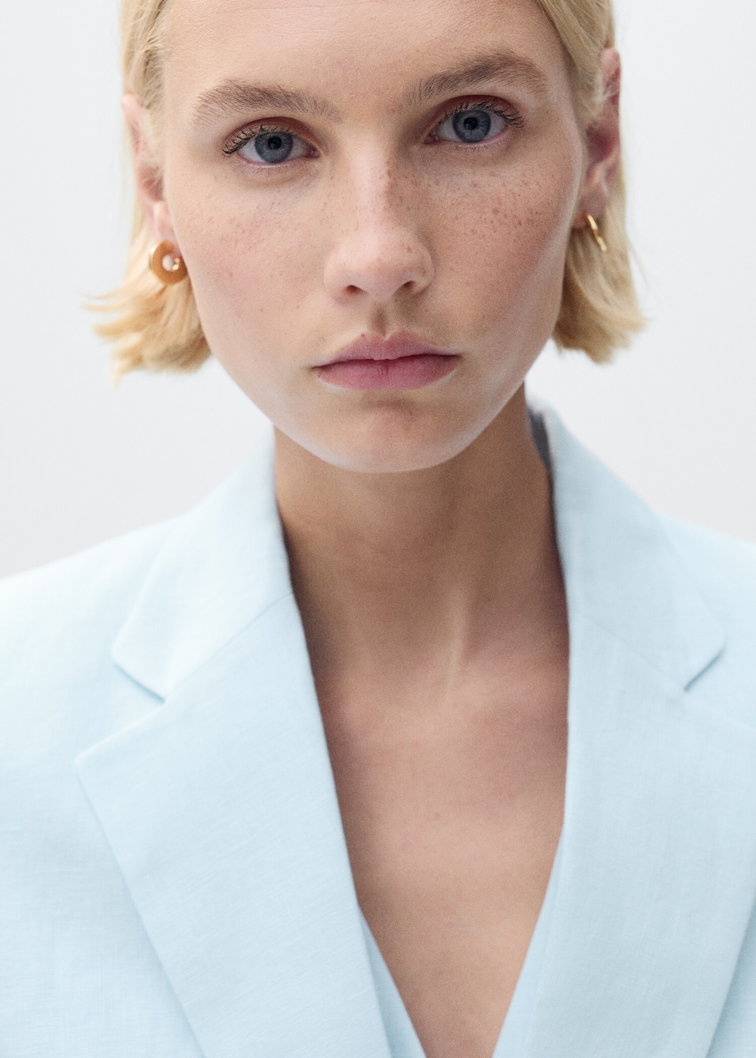 Linen suit blazer - Details of the article 1