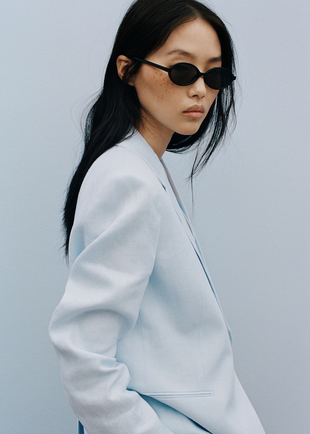 Mango Linen suit blazer