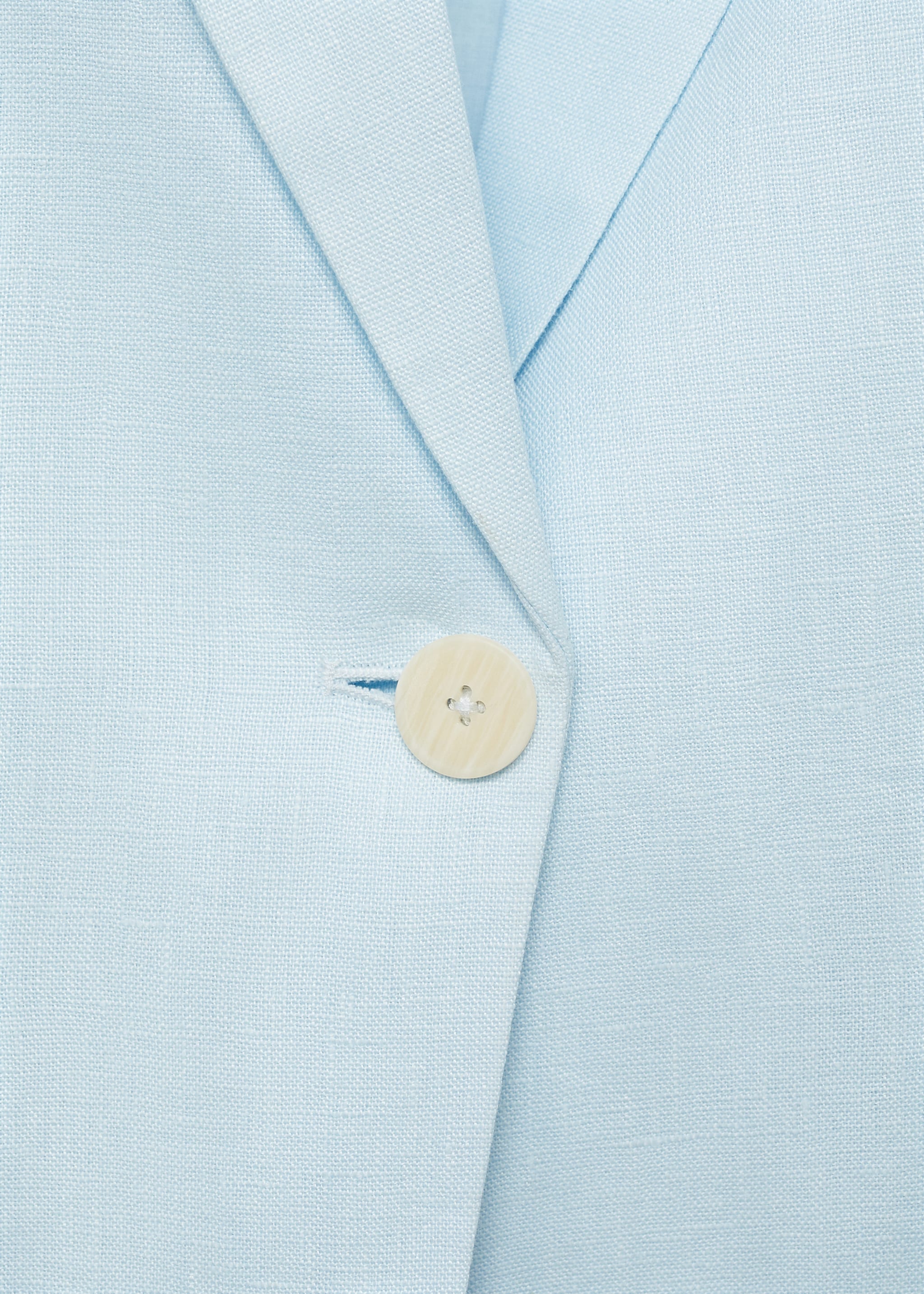 Linen suit jacket - Details of the article 8