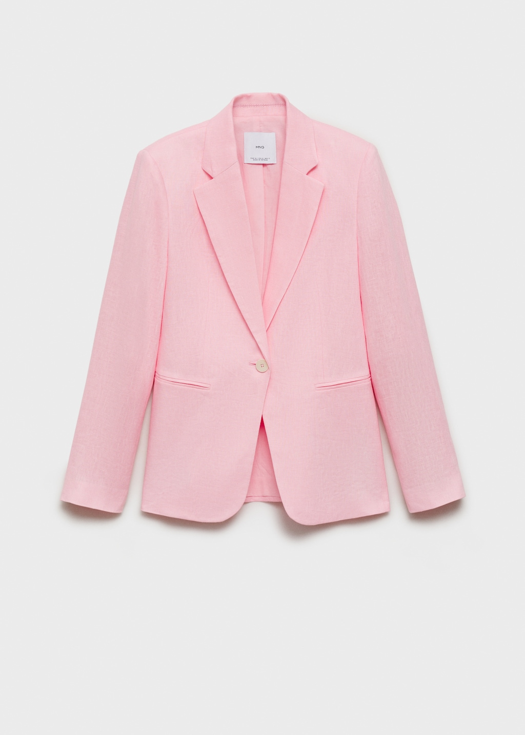 Mango Linen suit blazer thumbnail
